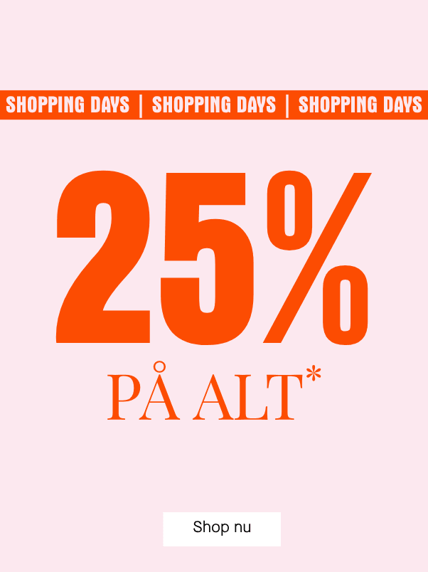 Shopping Days - 25%