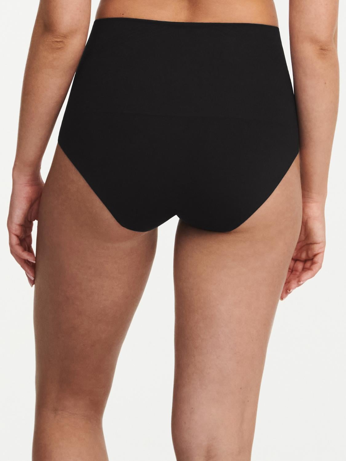 Højtaljet trusse med shaping effekt - Black