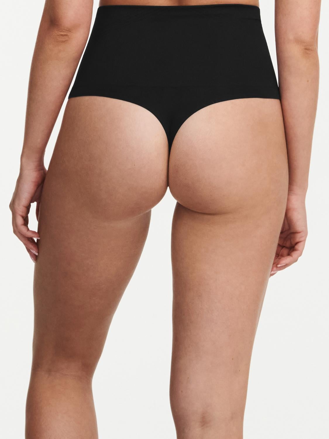 High waist Thong - Black