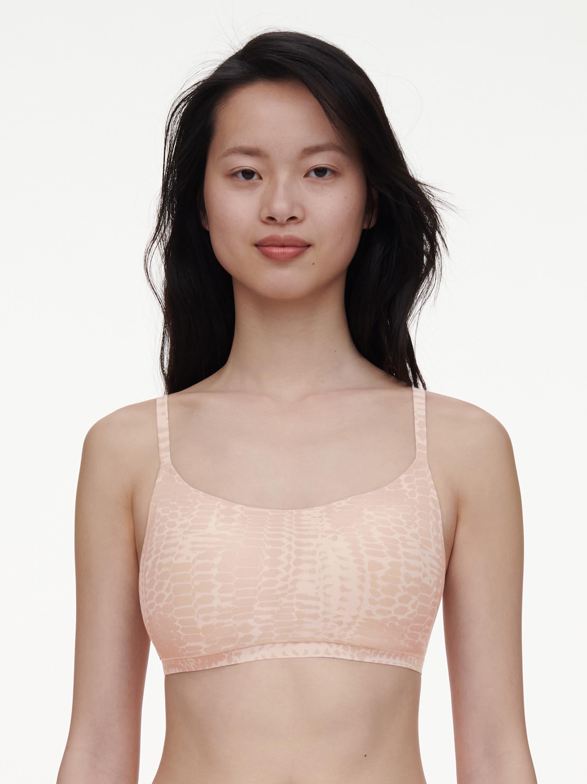 Foret bøjlefri-BH - LIGHT SNAKE PRINT