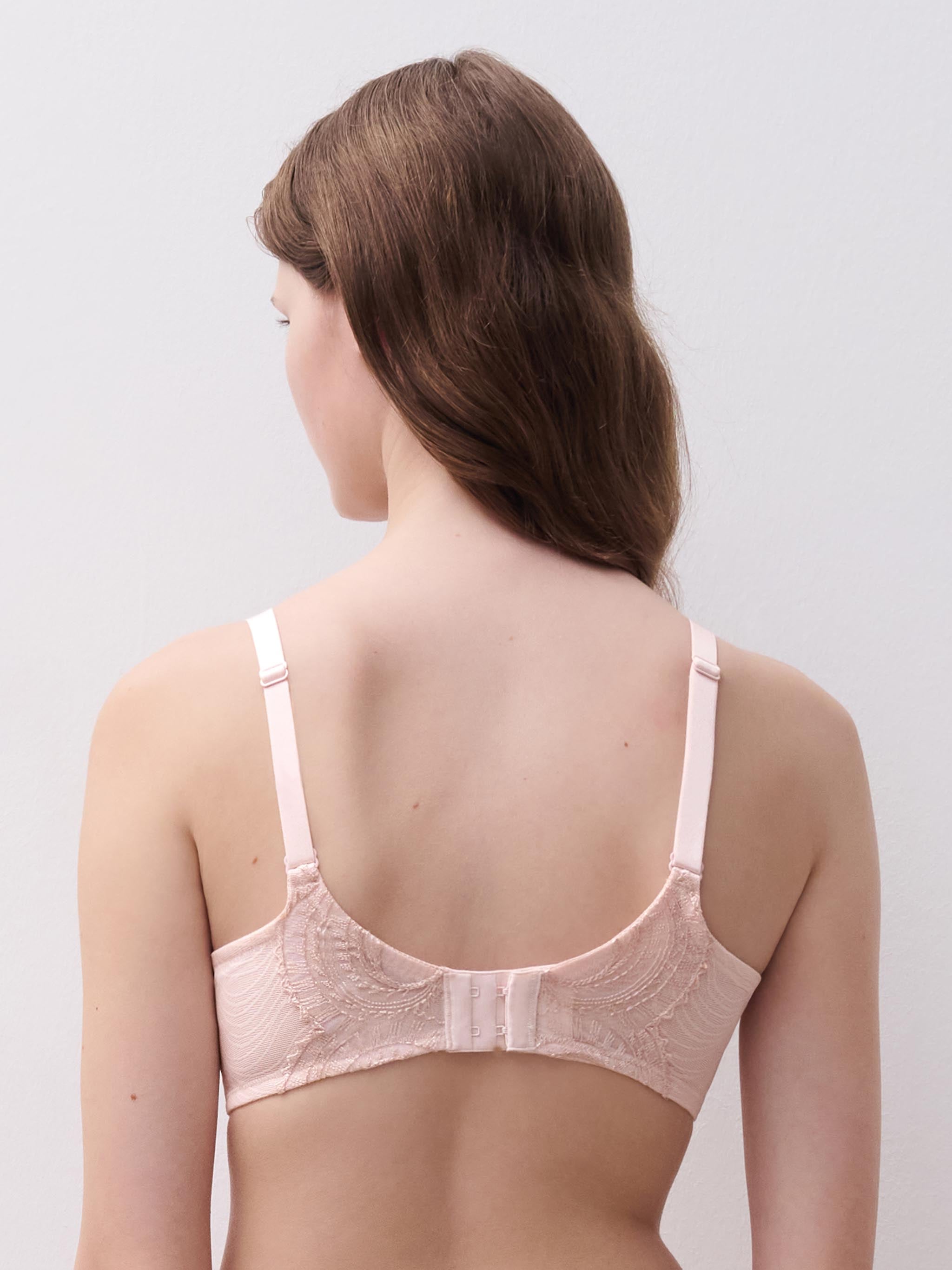 Plunge t-shirt BH - Taffeta Pink