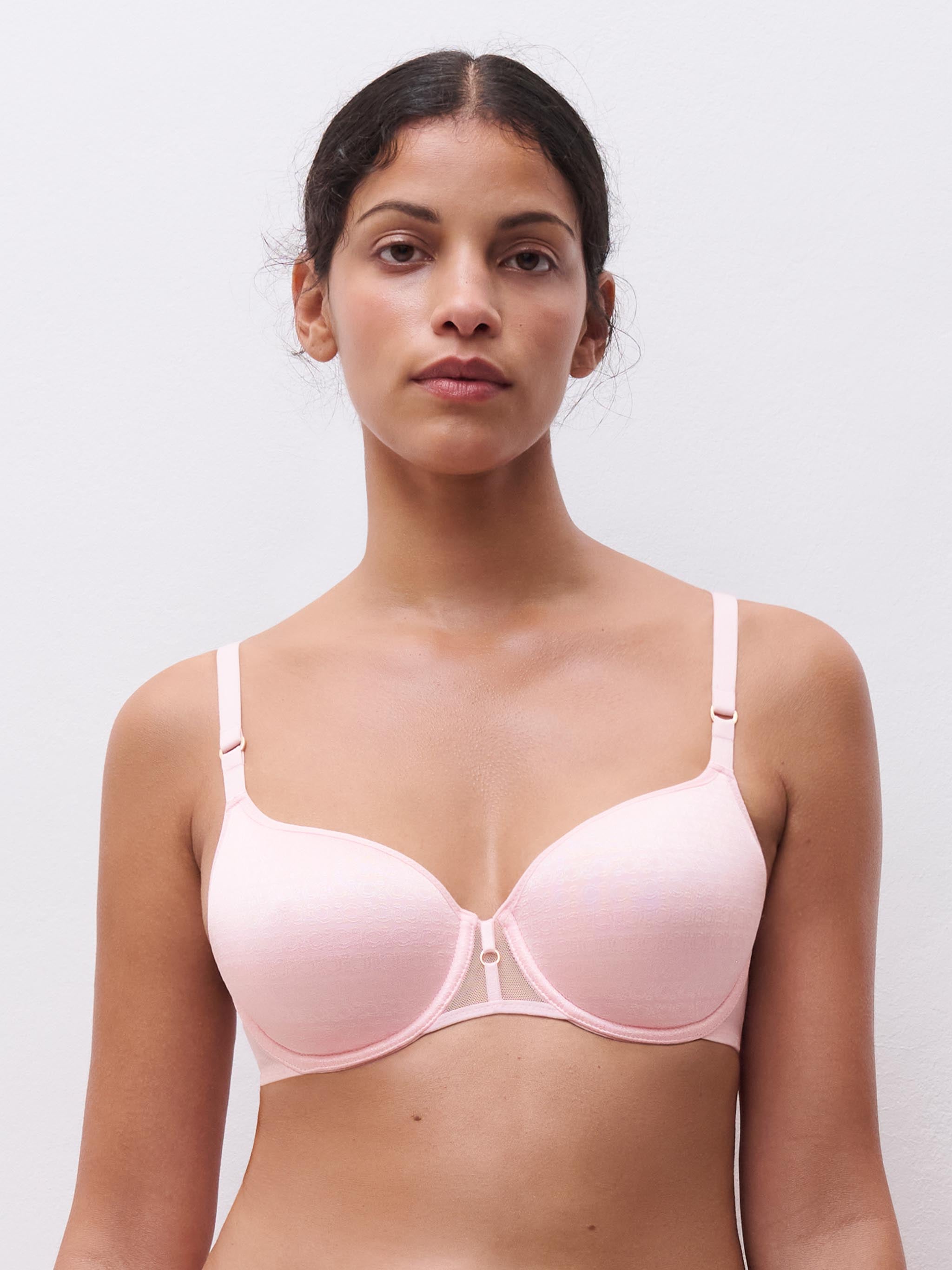 T-shirt BH med spacer materiale - Nymphea pink