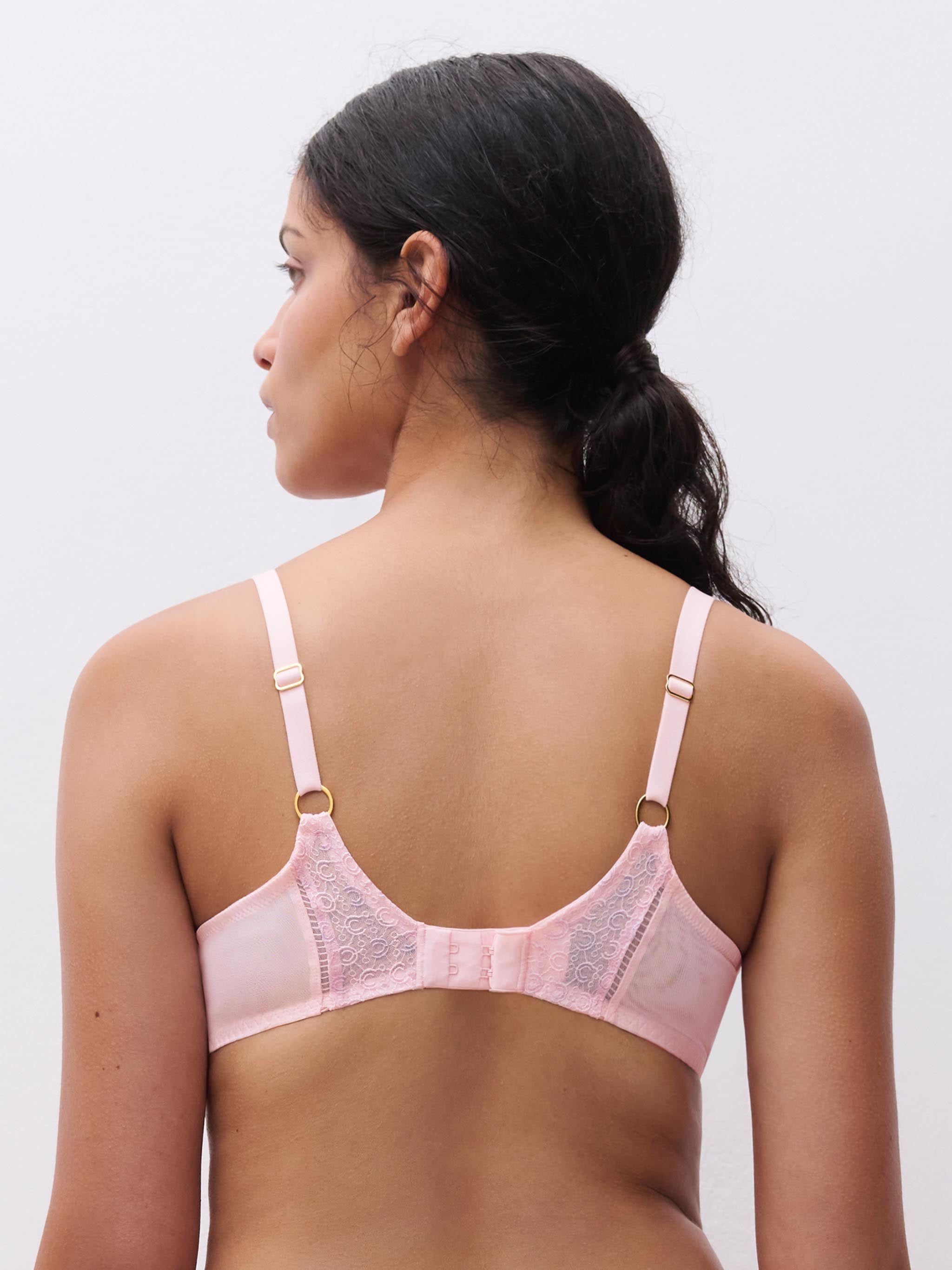 T-shirt BH med spacer materiale - Nymphea pink