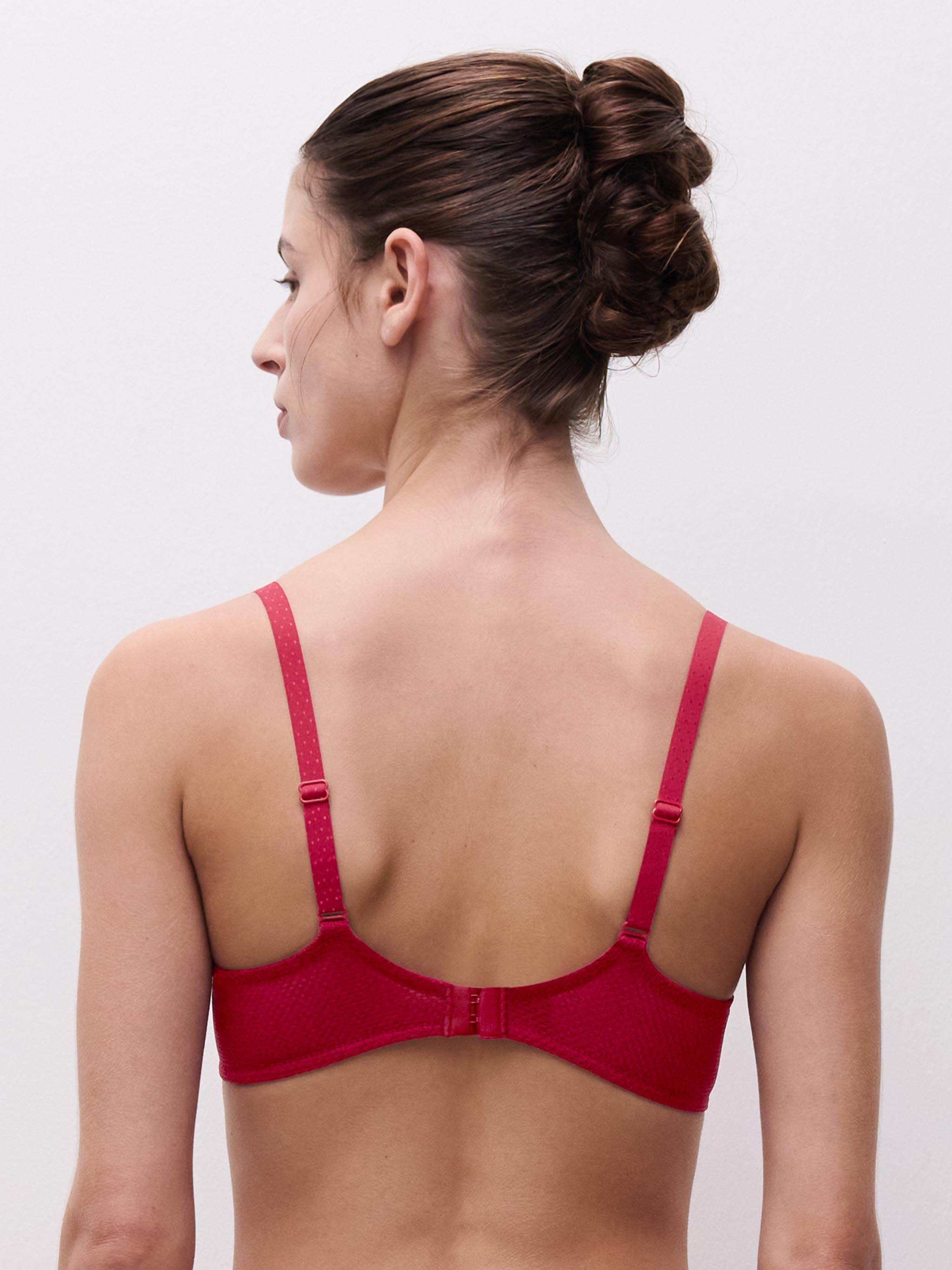 Forformet Plunge BH - Candy Apple Shades