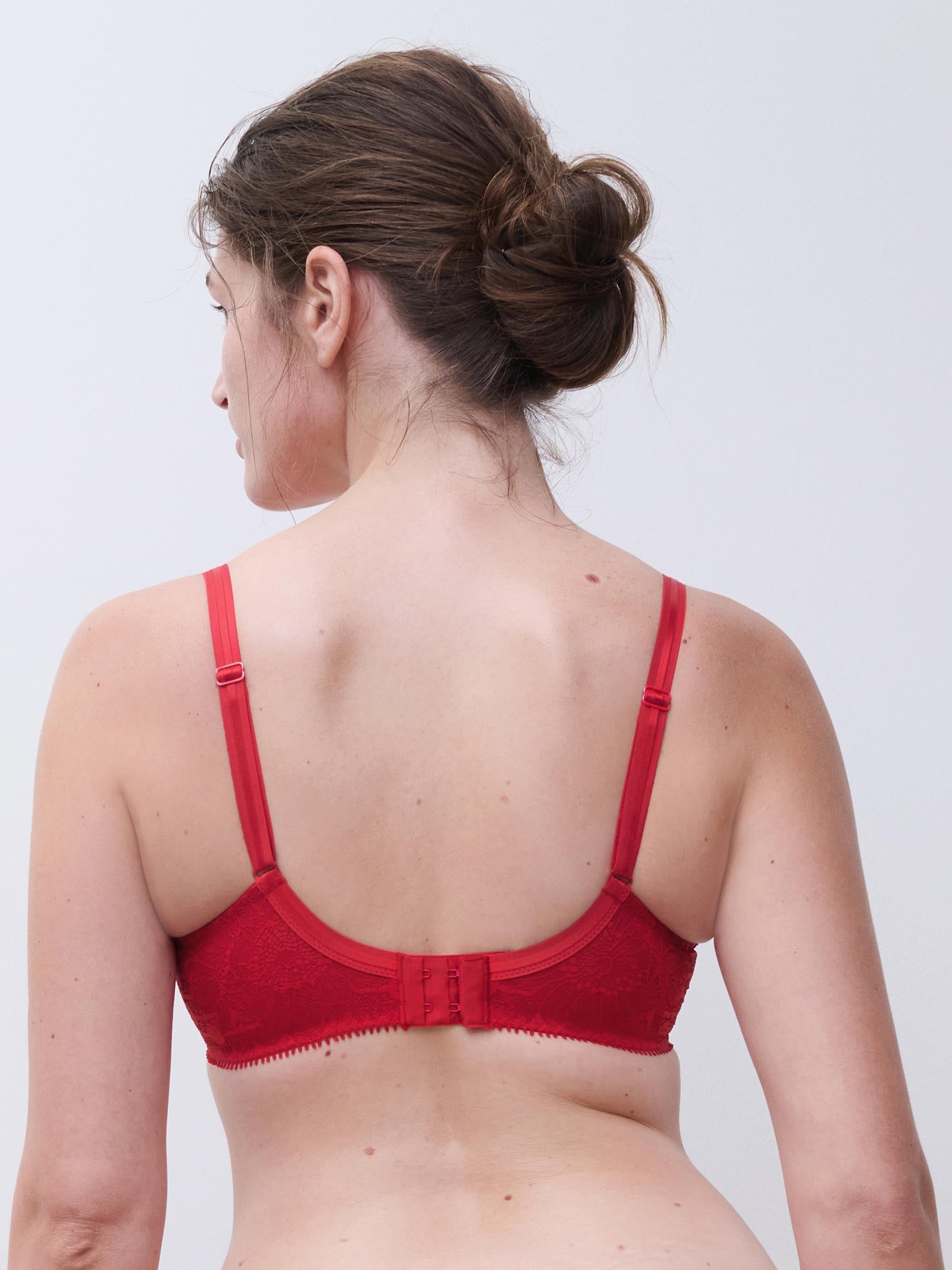 T-shirt BH med memory foam - Poppy Red