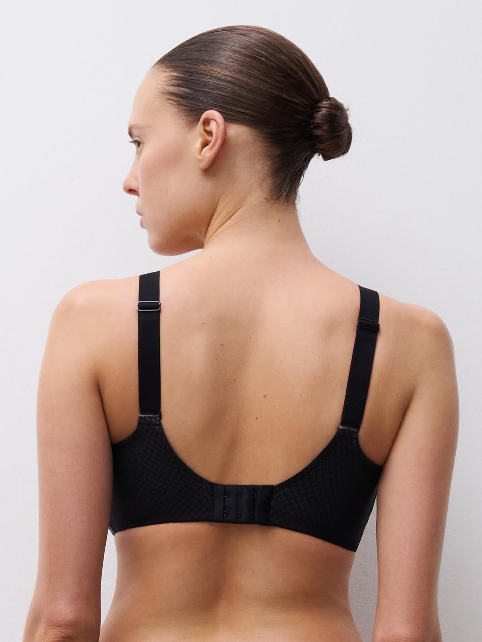 Sports BH - høj intensitetstræning - Black
