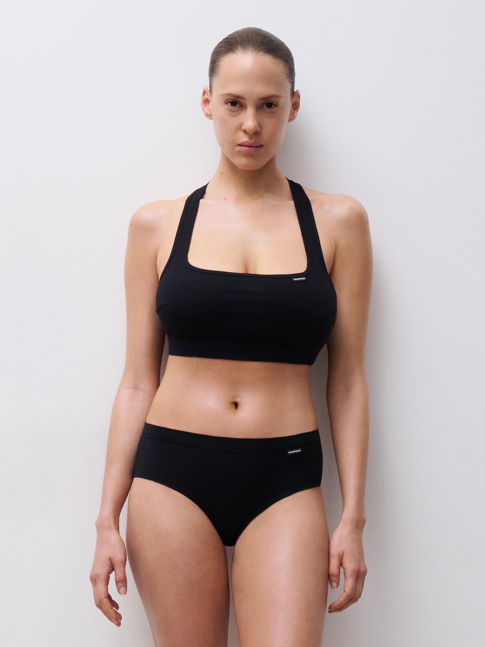 Soft top - bomuld - Black