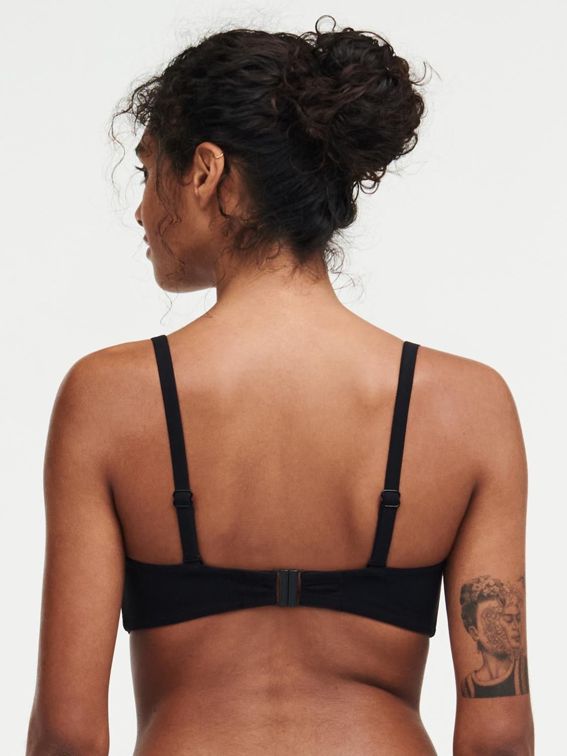 Stropløs bikinitop - Black