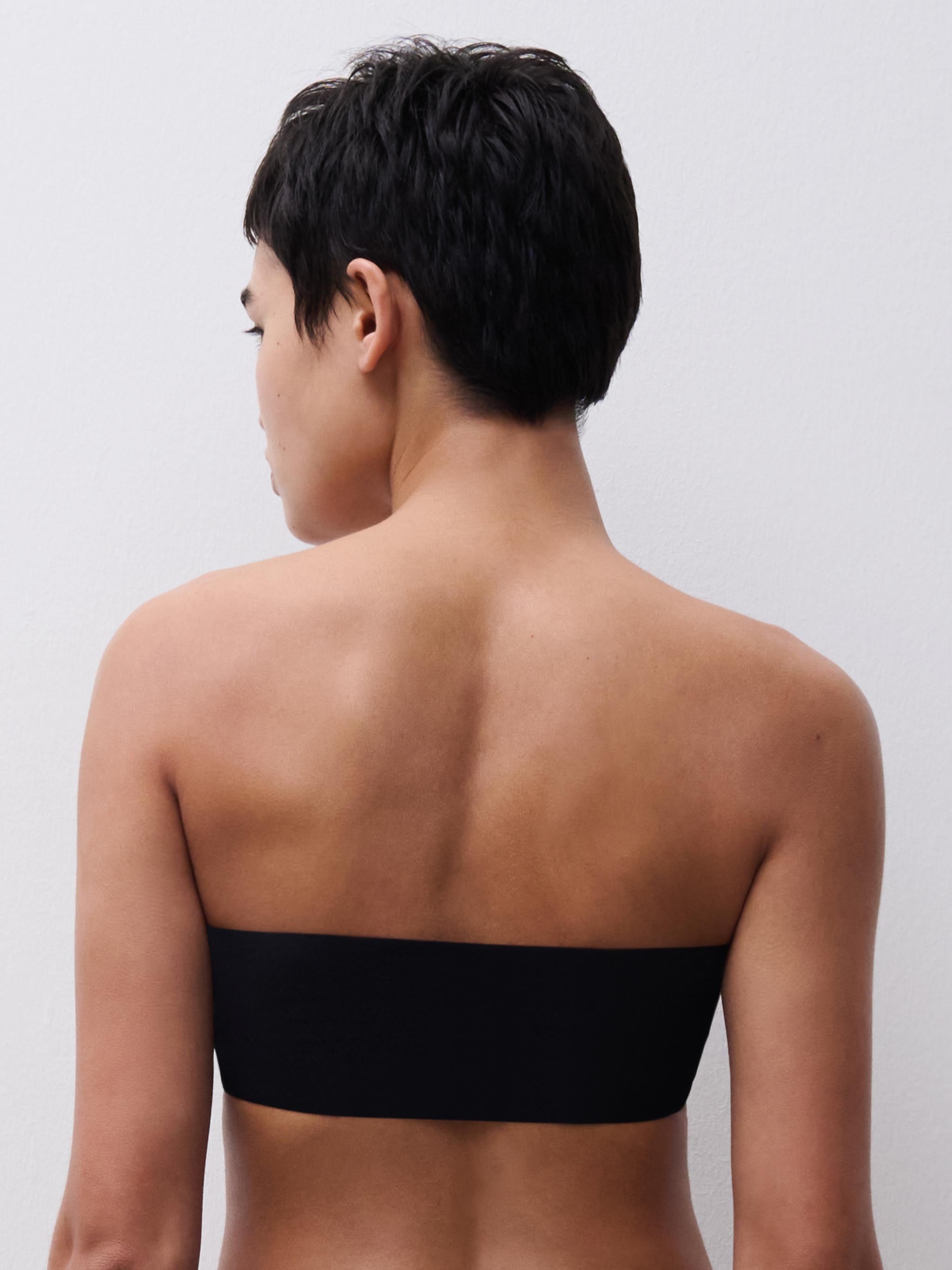 Foret stropløs BH uden bøjle - Black