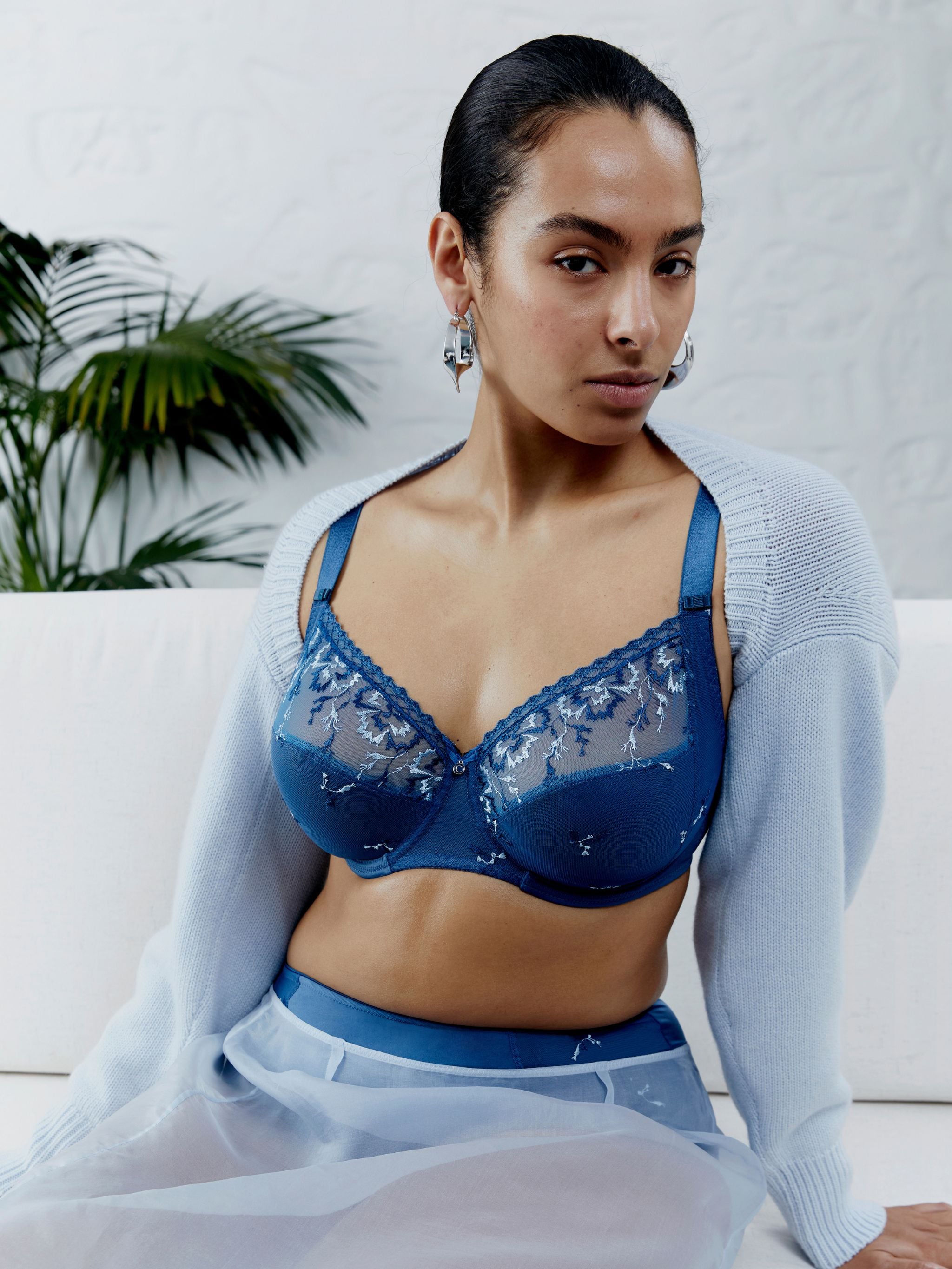 Full cup BH -  Jeans Blue