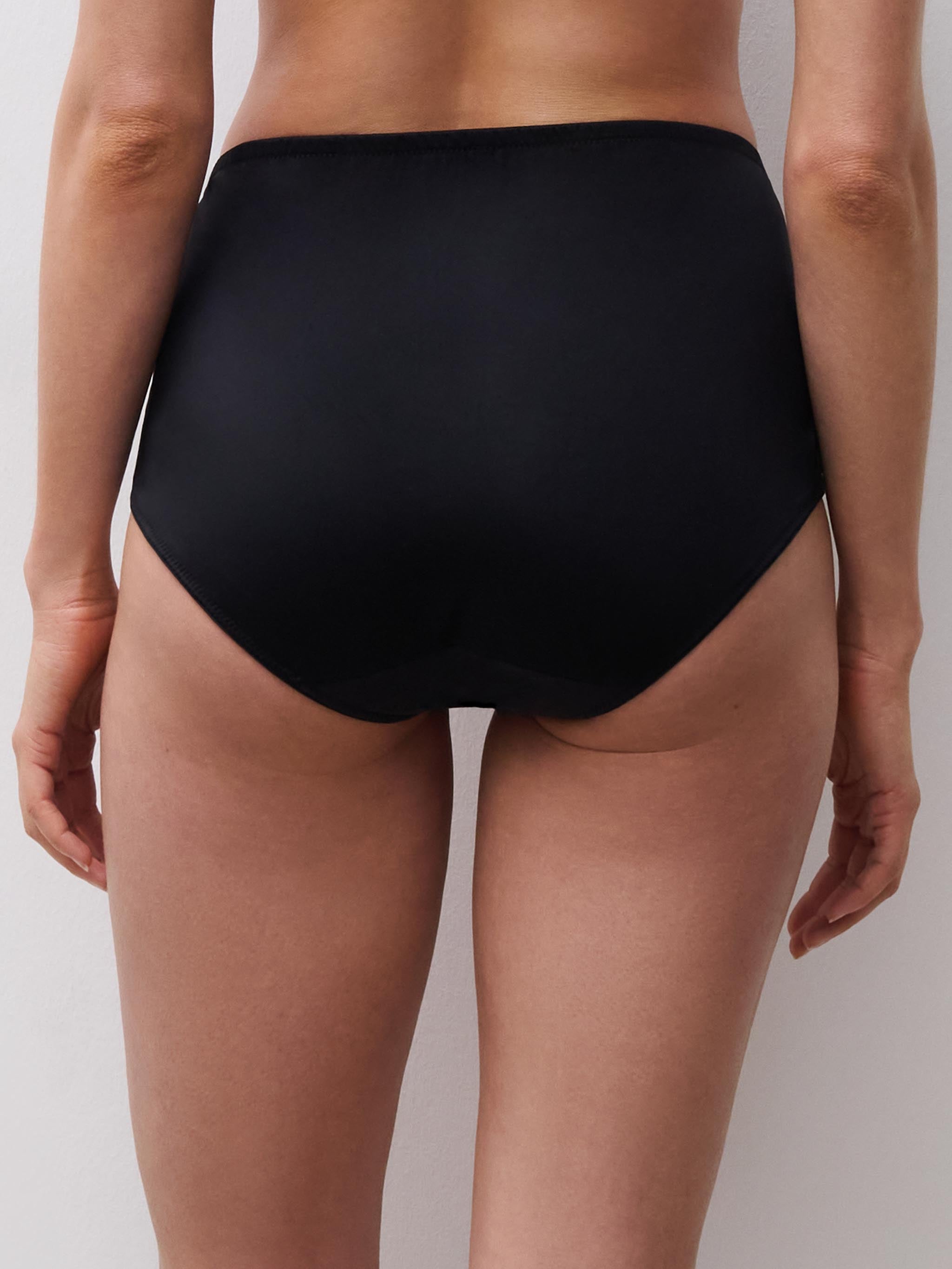 Højtaljet trusse - Black