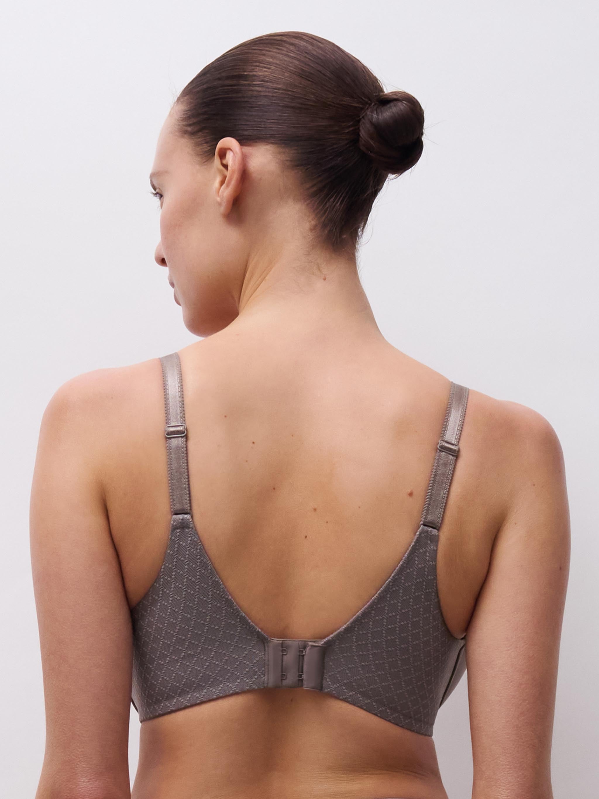 Forformet T-shirt bh - Bronzed Taupe