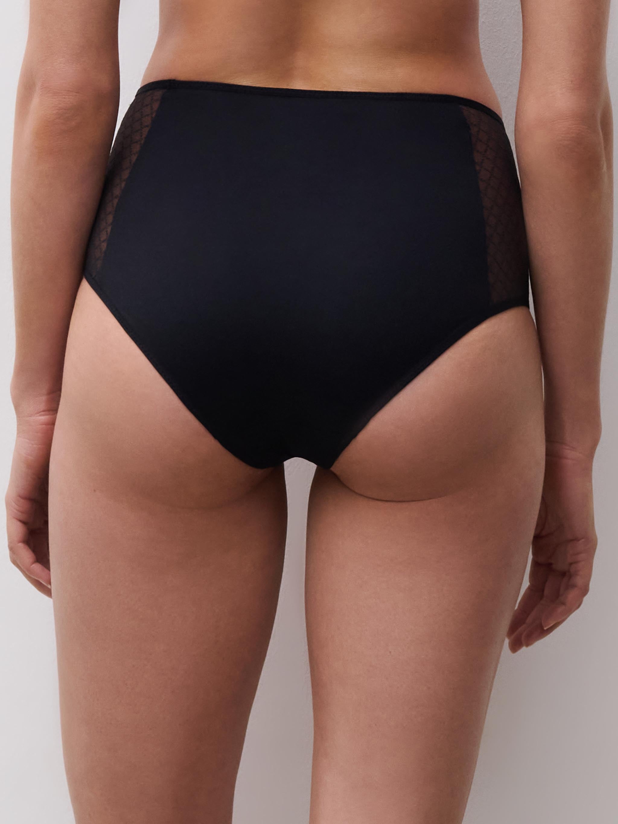 Højtaljet trusse - Black