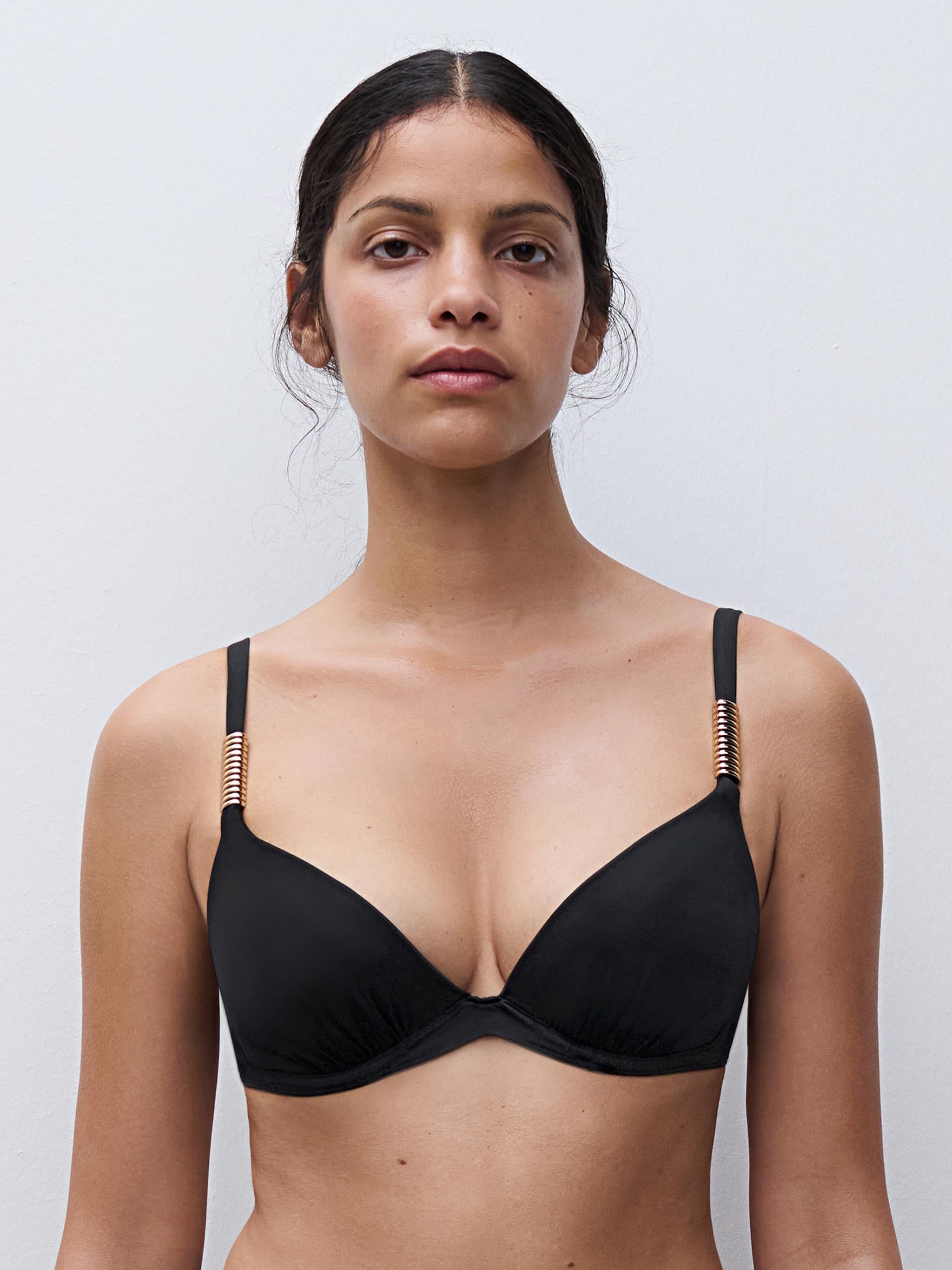 Push up Bikinitop - Black