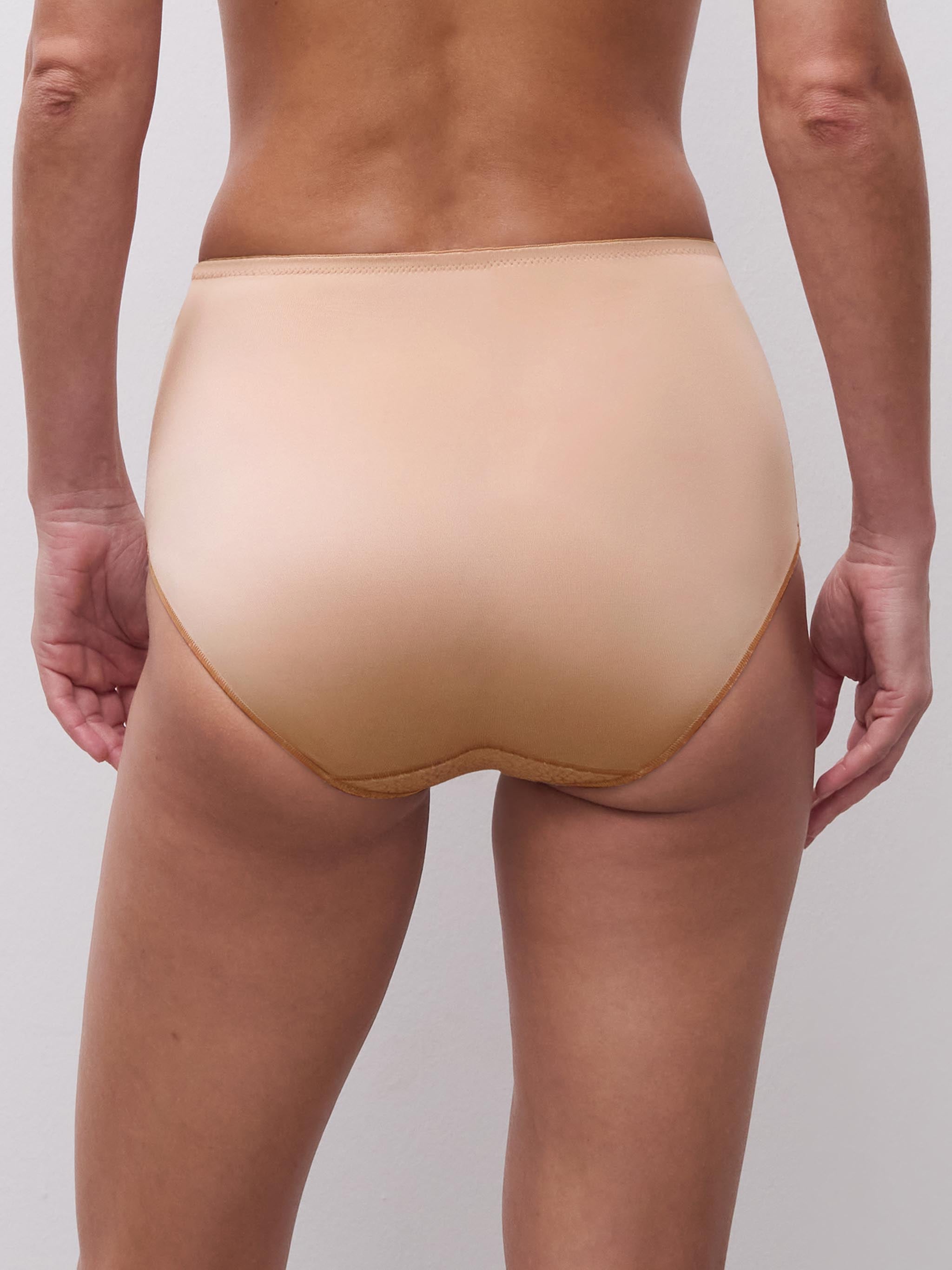 Højtaljet trusse - Nude