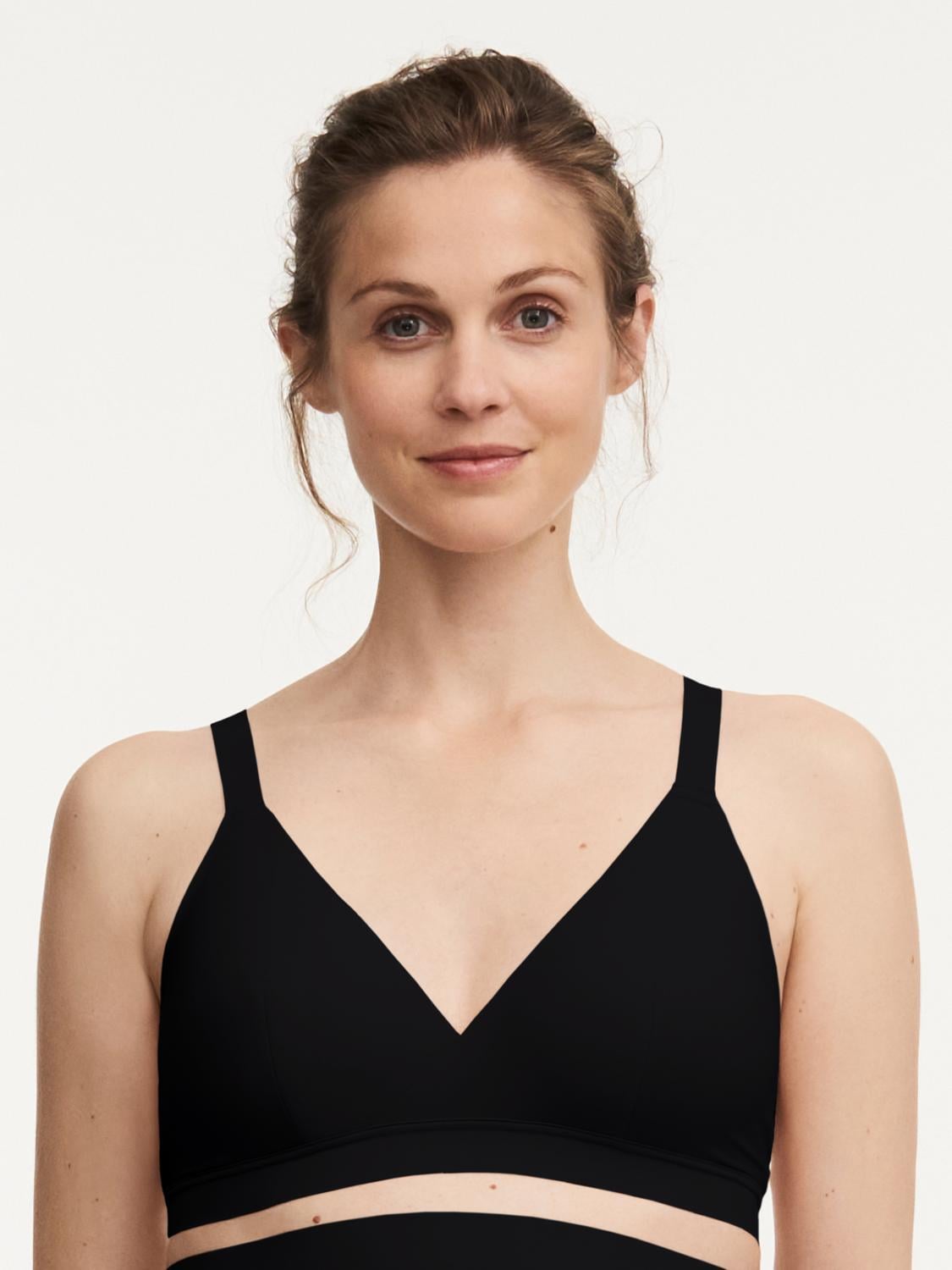 Bøjlefri amme BH - Black