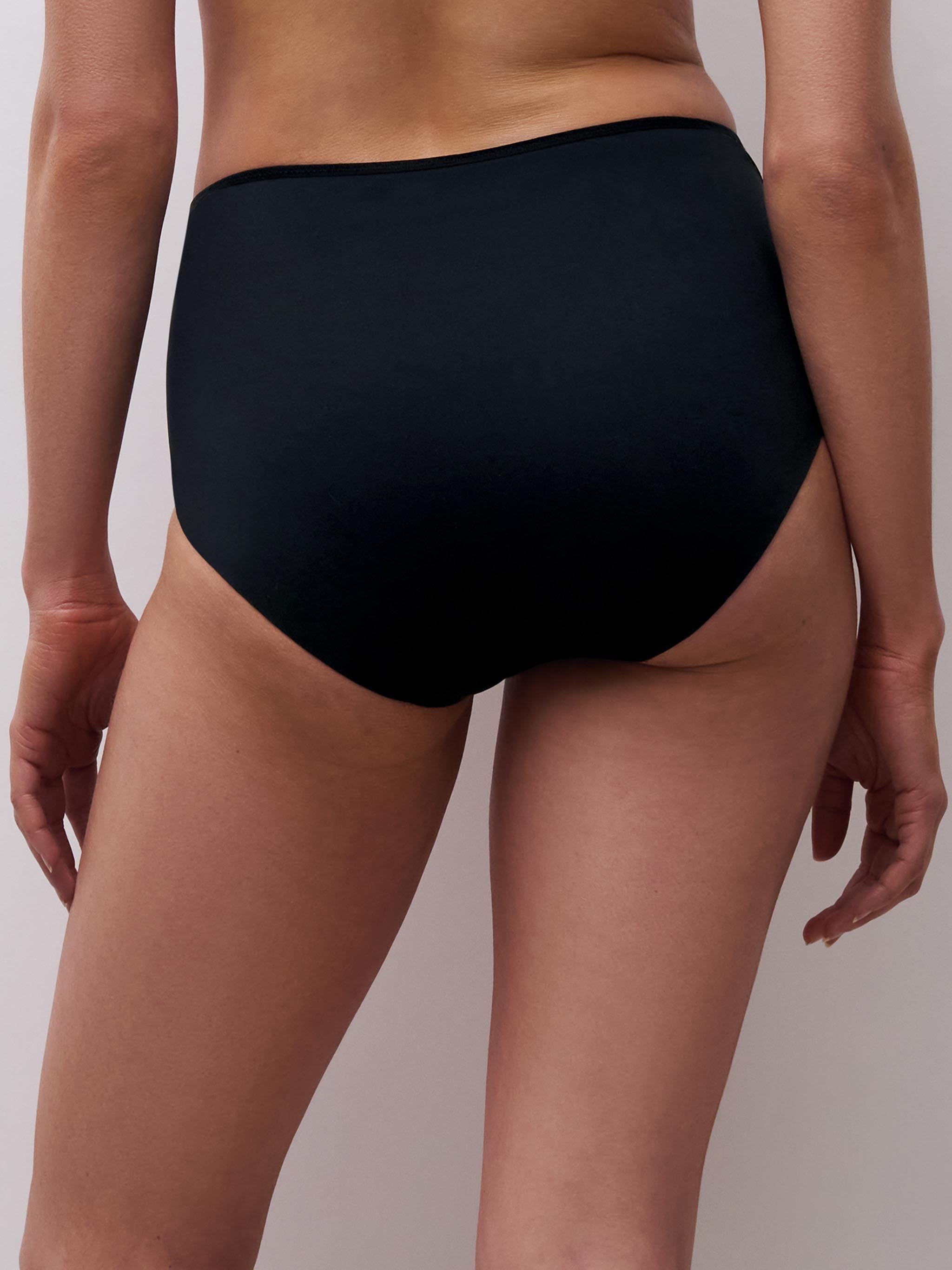 Høj talje slip - Graphic Leopard