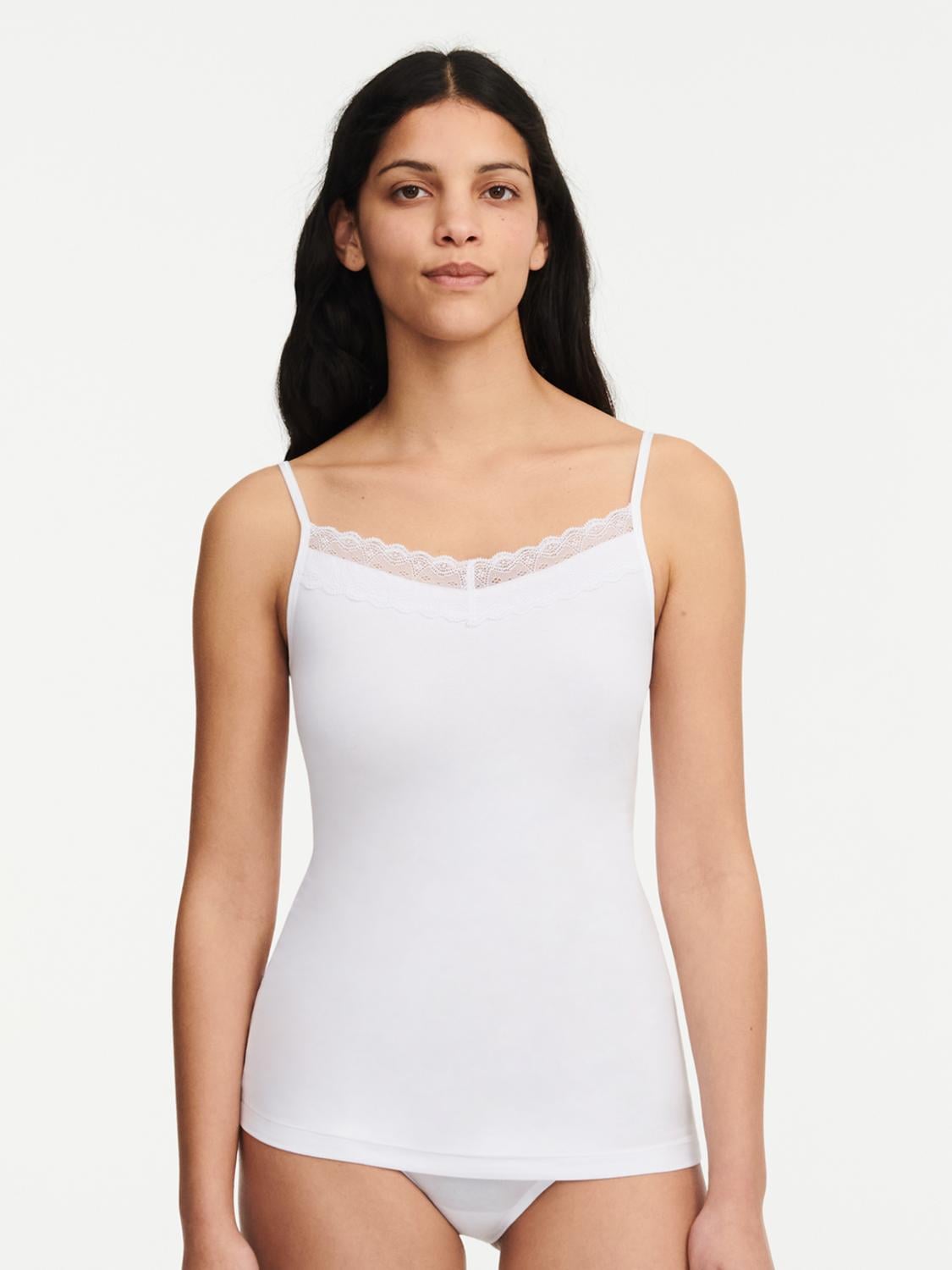 Chemise top - bomuld - White