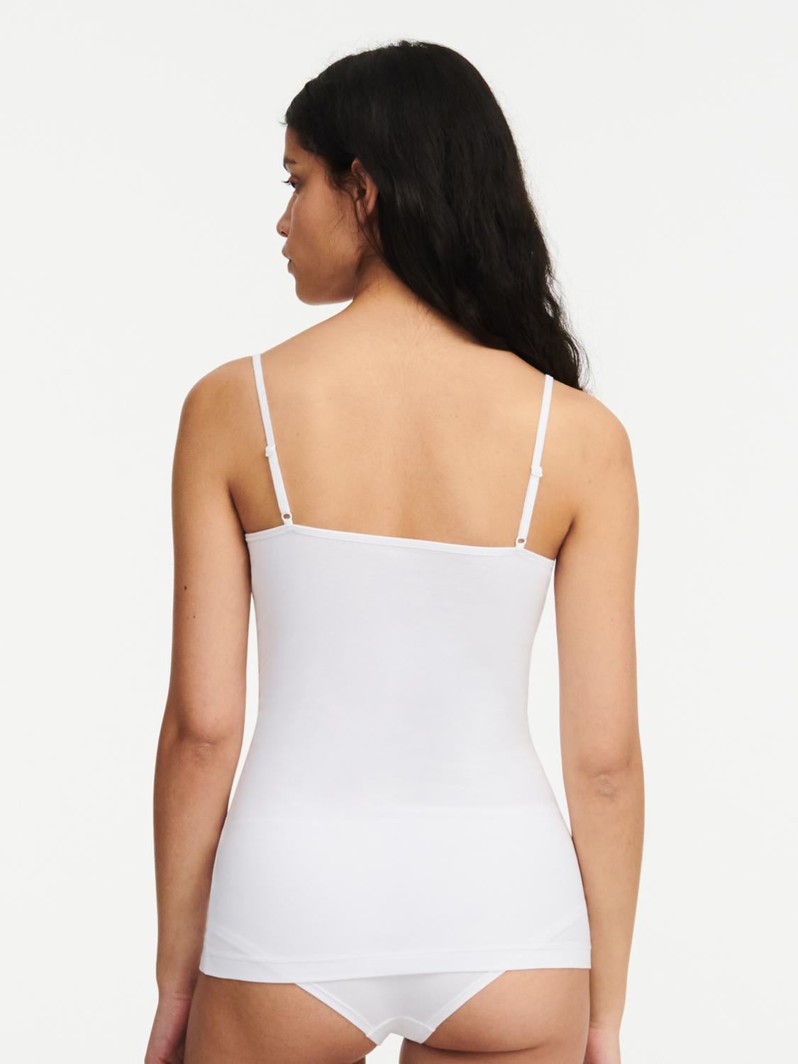 Chemise top - bomuld - White