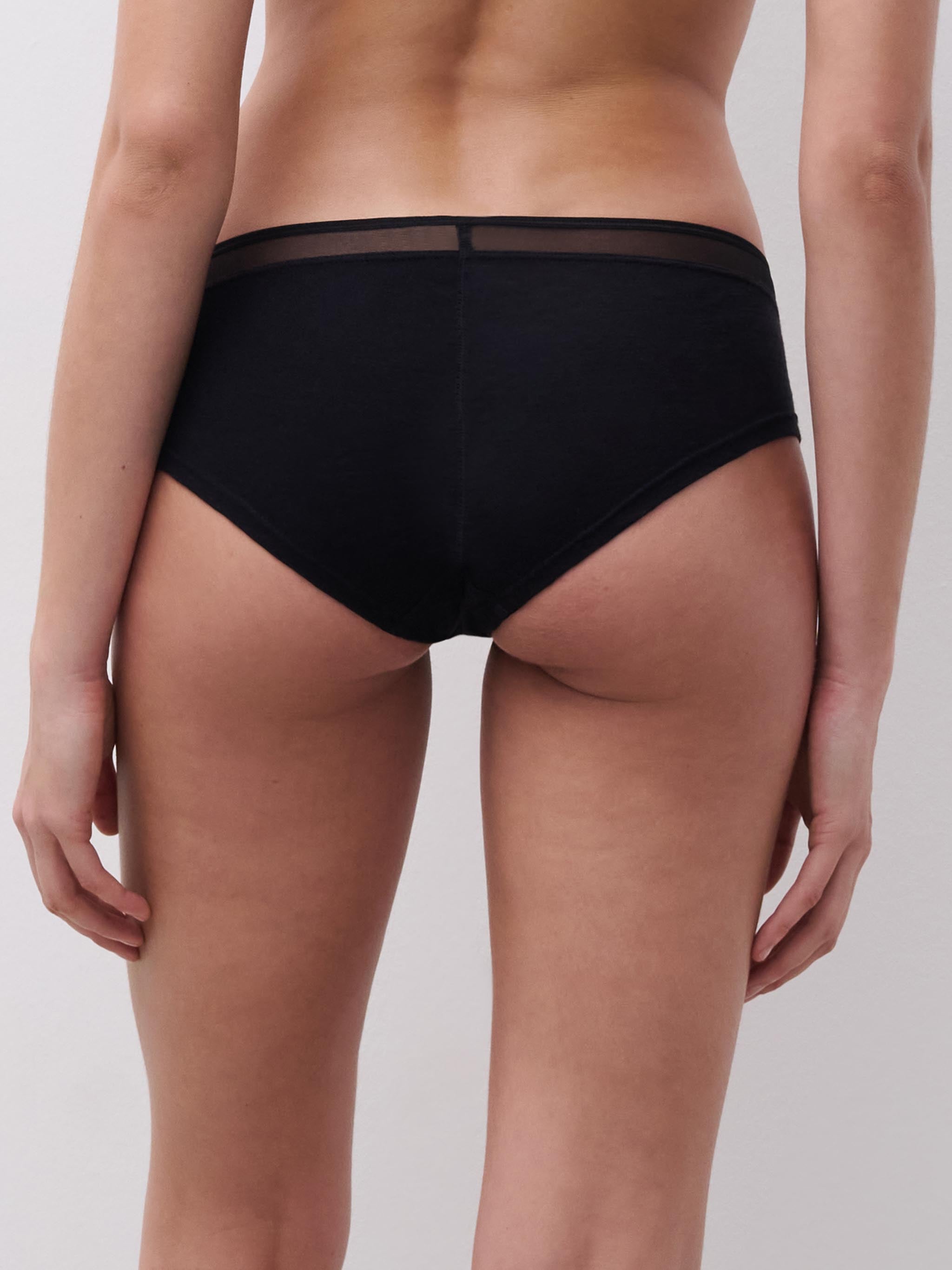 Pants - 100% merinould - Black