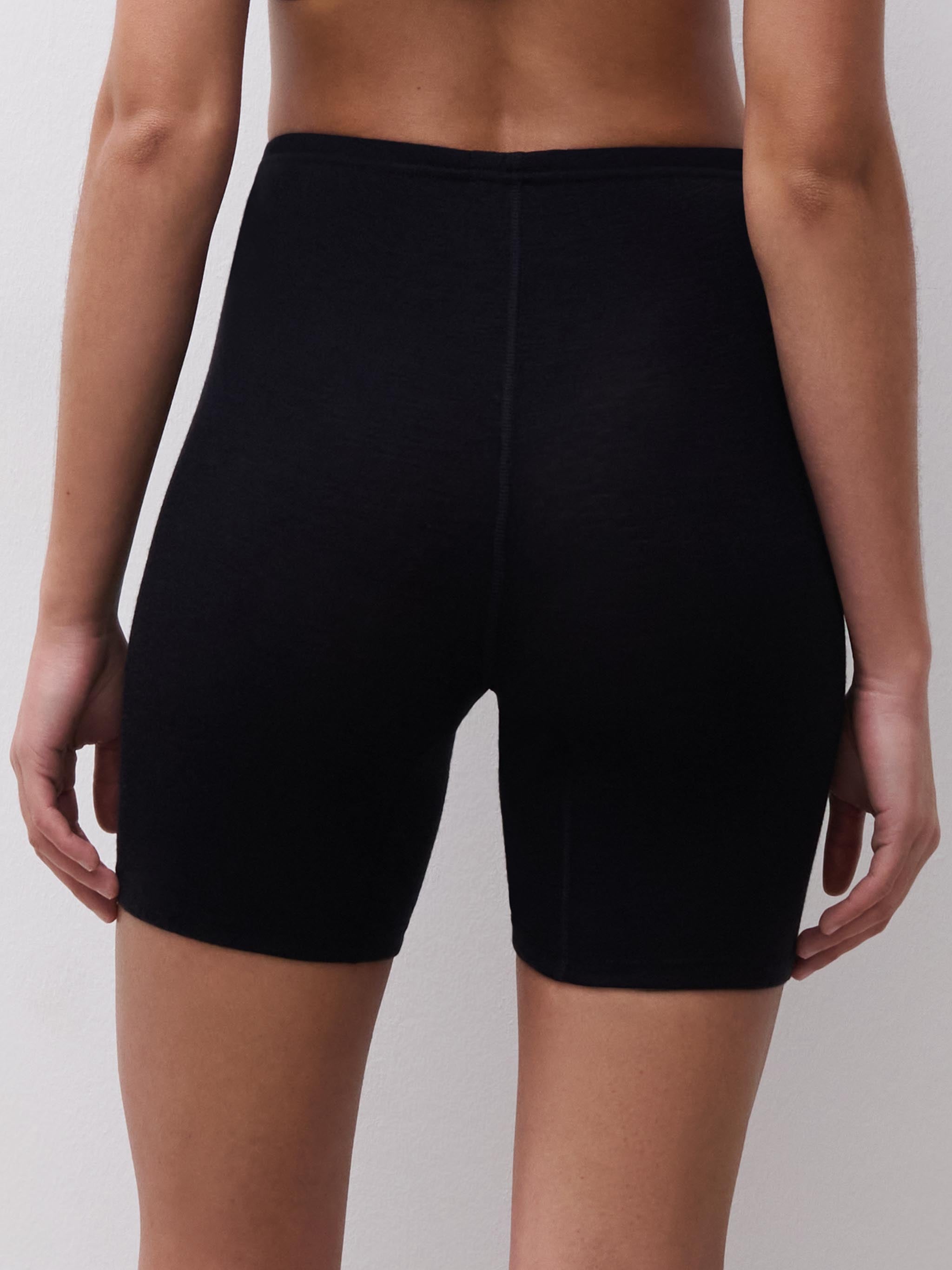 Shorts - 100% merinould - Black