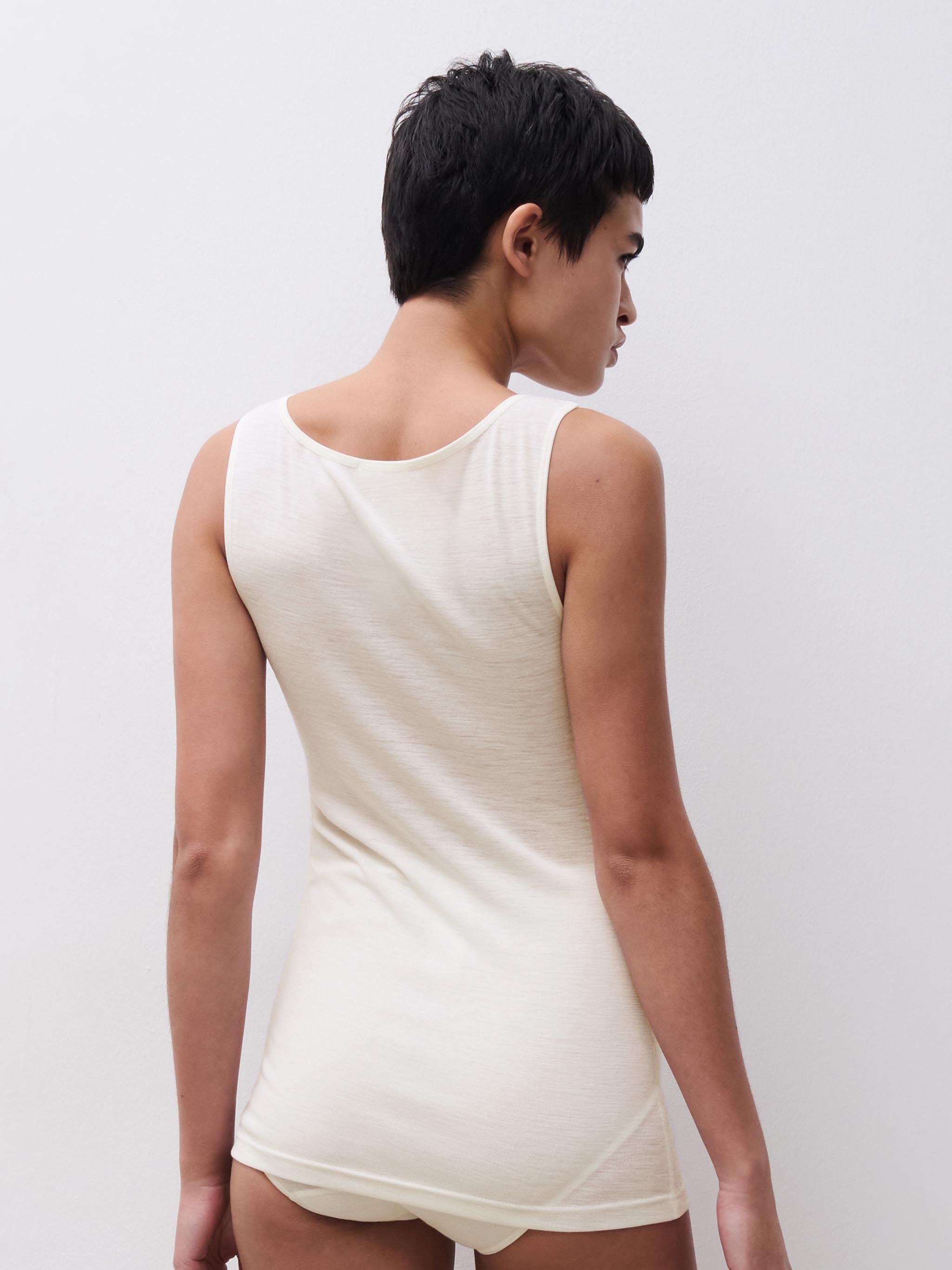 Top -100% merinould - Ivory