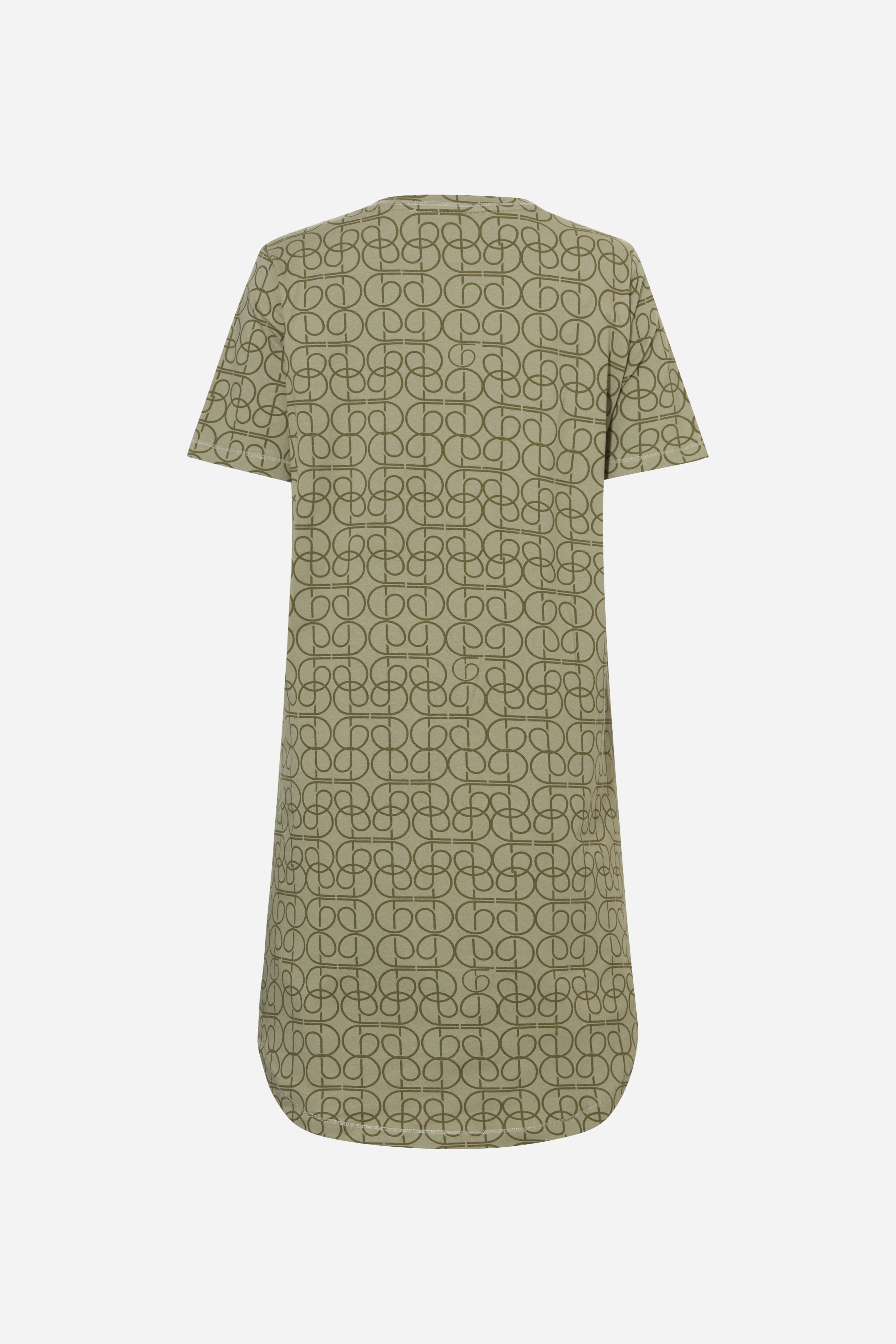 Natkjole med korte ærmer - Green Curves