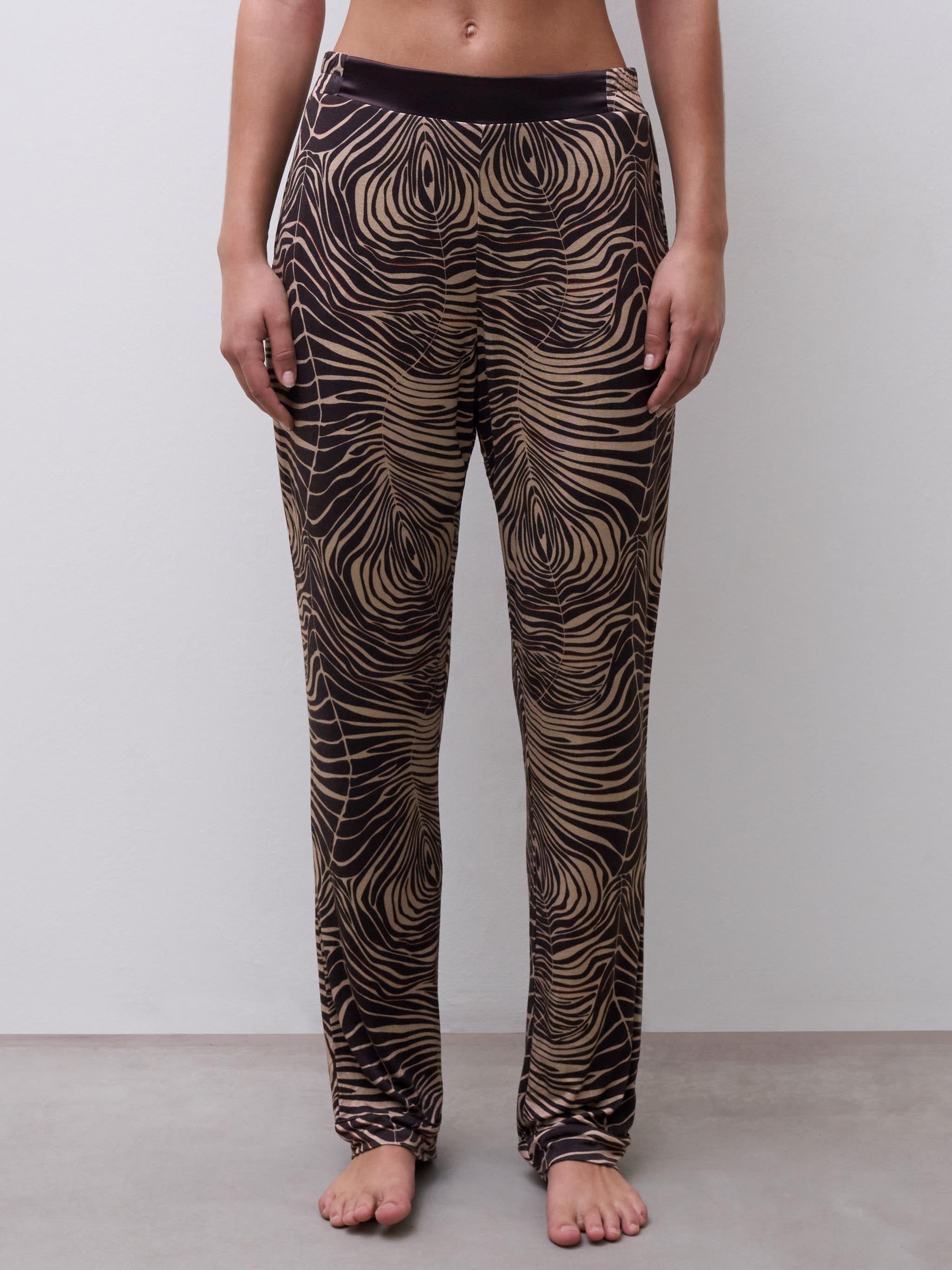 Daisy natbukser - Zebra Leaves