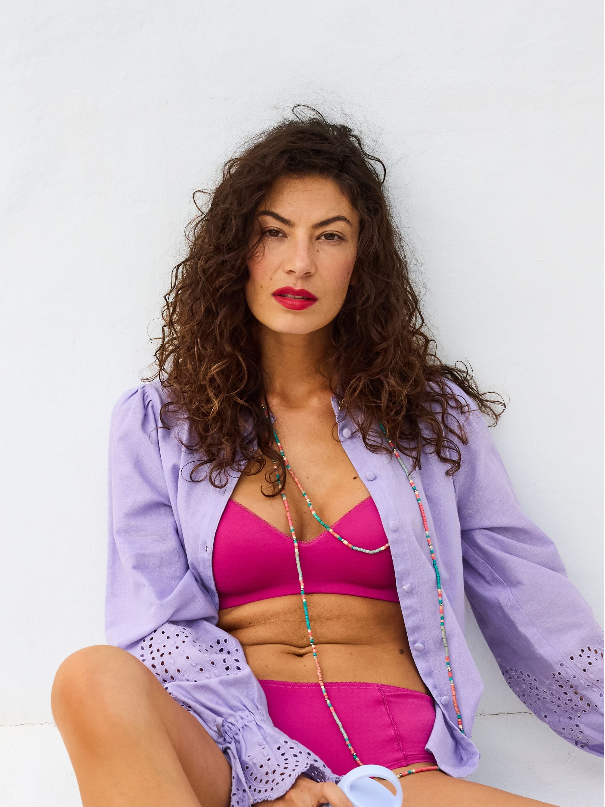 Bibi Foret Bøjlefri-BH - Fushia London