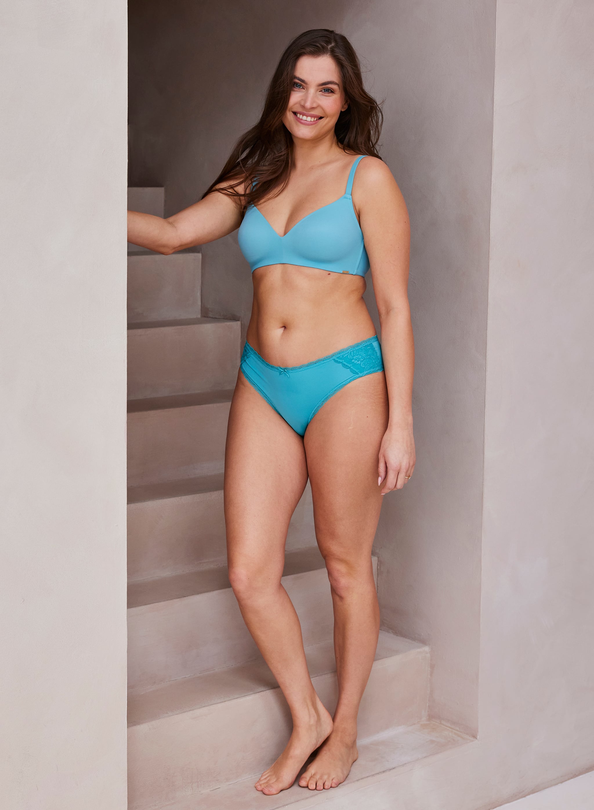 Bibi Foret Bøjlefri-BH - Green Leaf