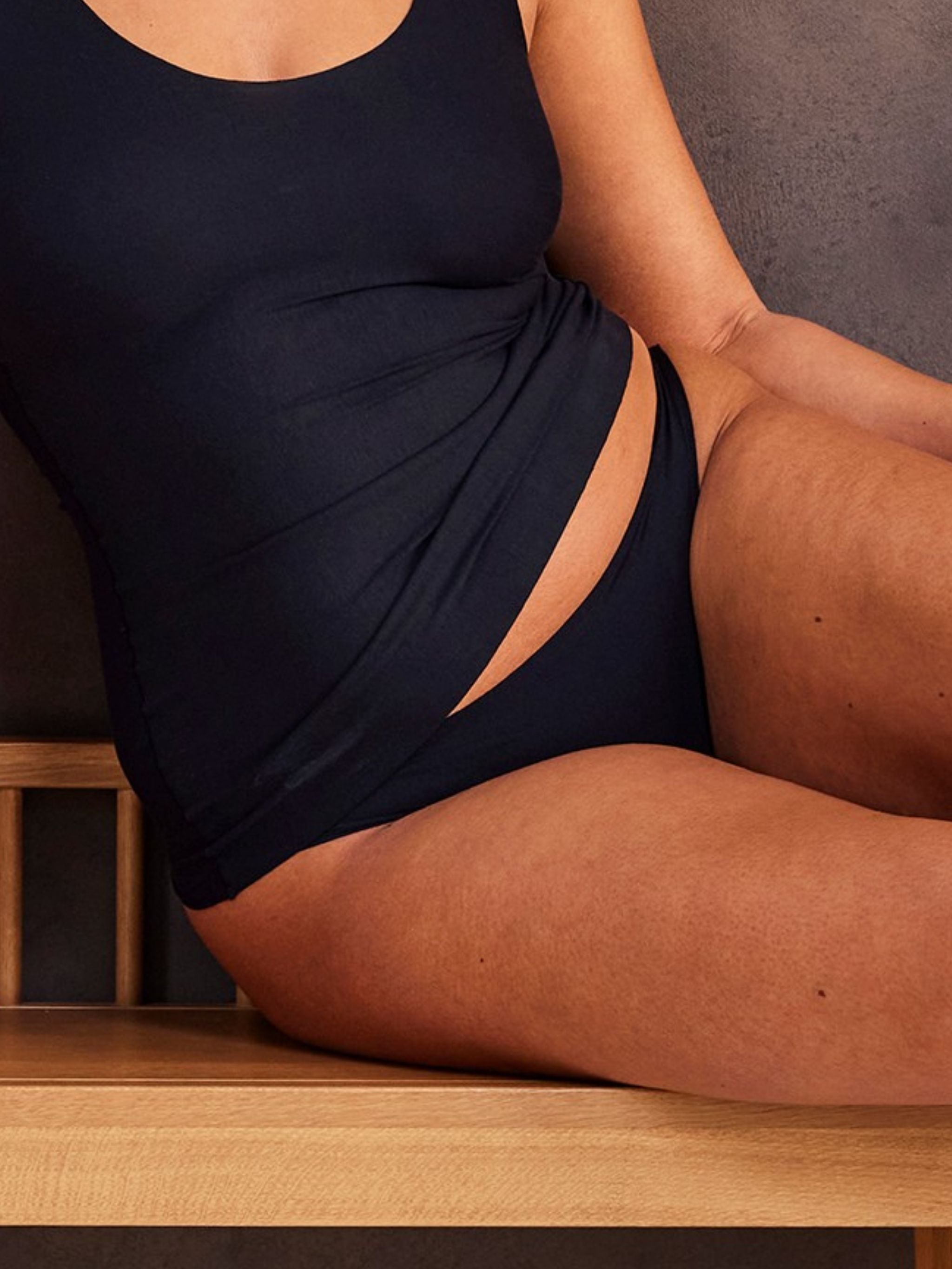 Pure invisible - Midi - Black