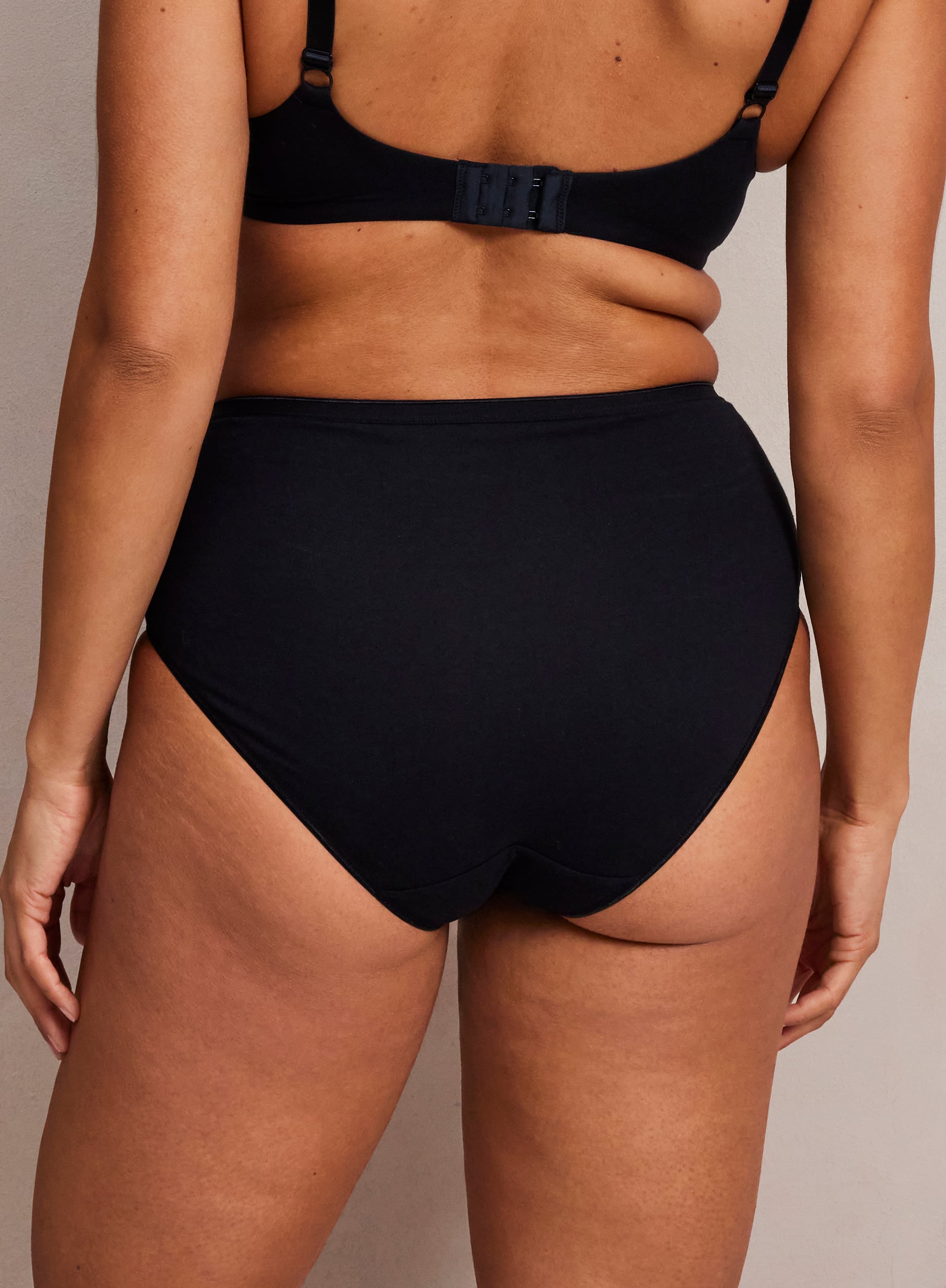 Højtaljede trusser Anna - Black