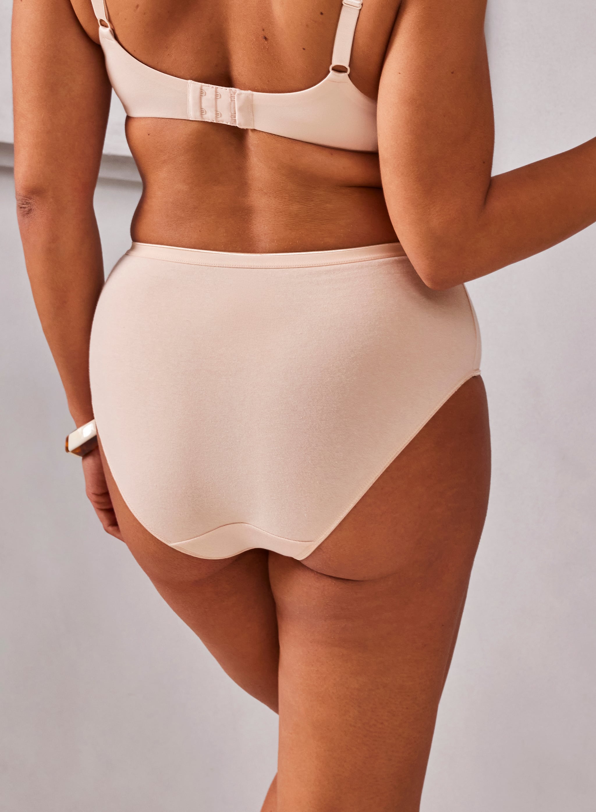 Højtaljede trusser Anna - Beige