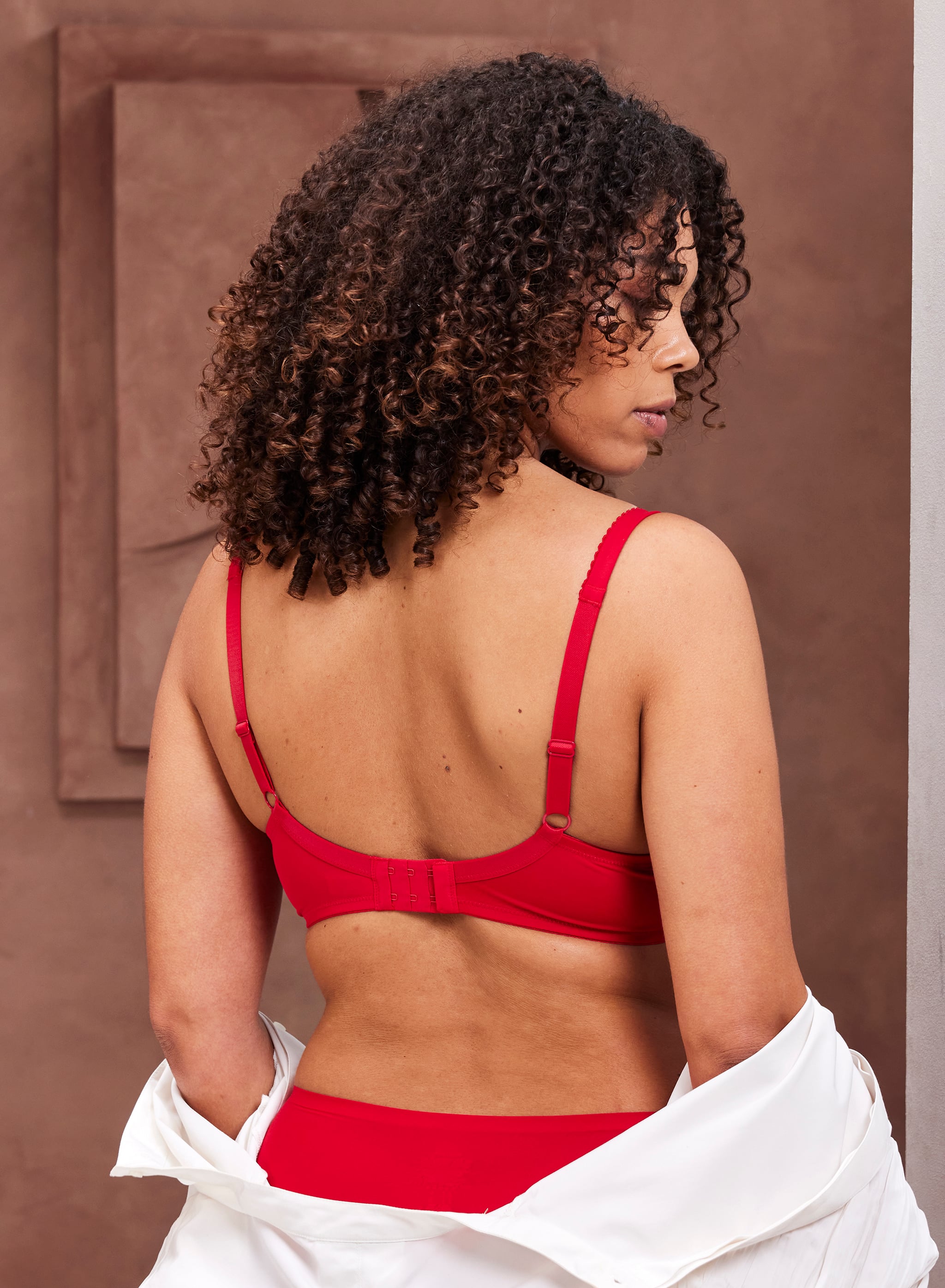 Forformet Lindsey BH - Passion Red