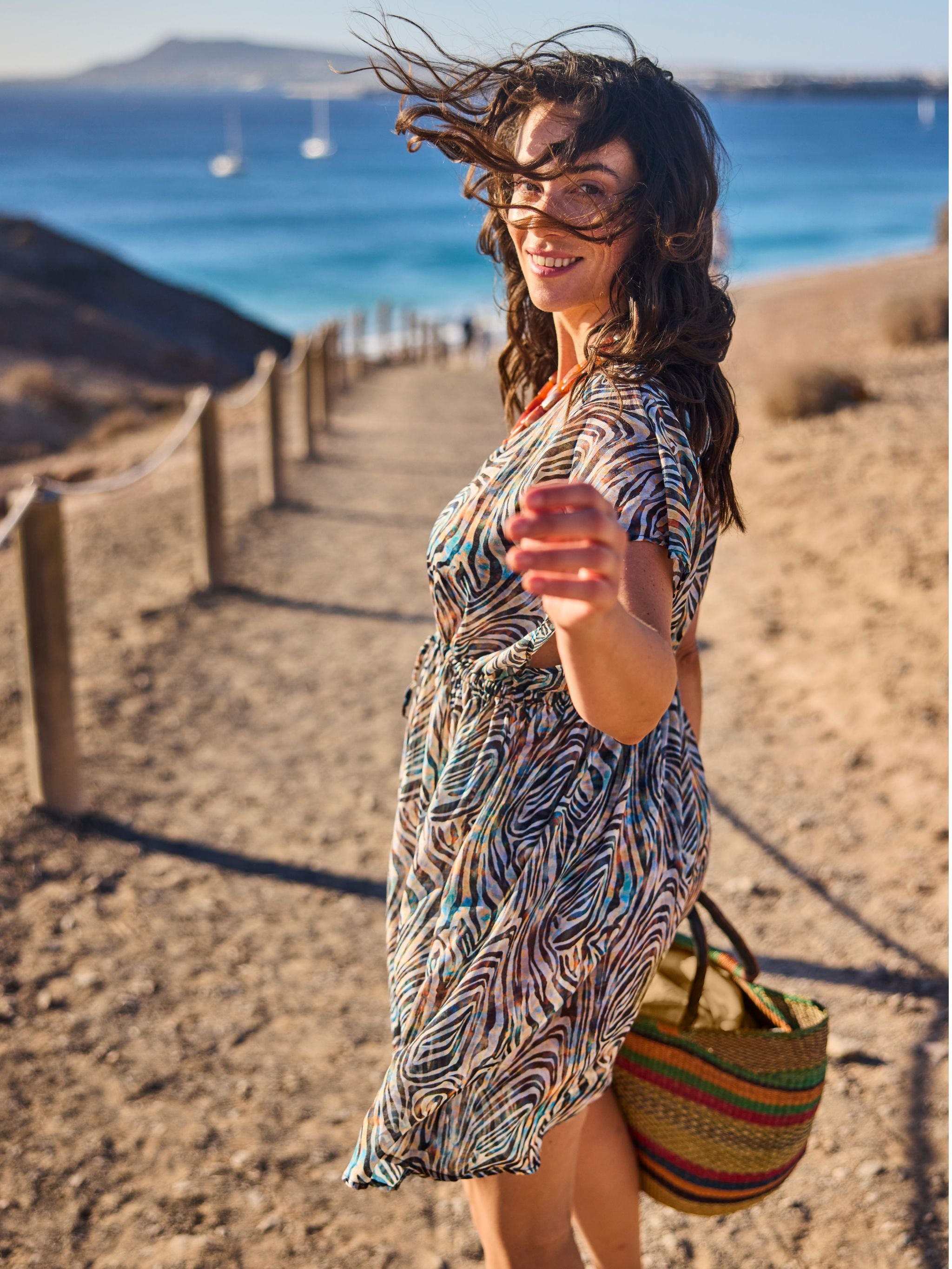 Strandkjole - ZEBRA OUTLOOK
