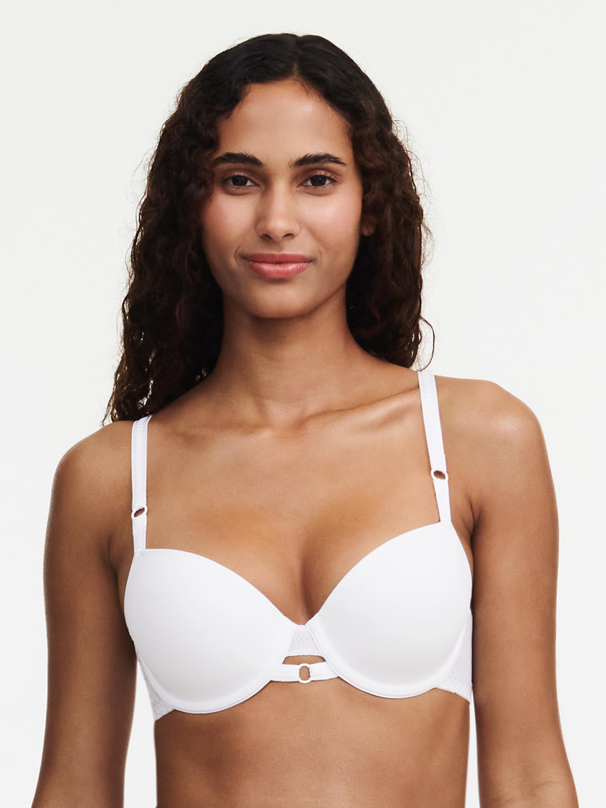 Half cup t-shirt BH - White