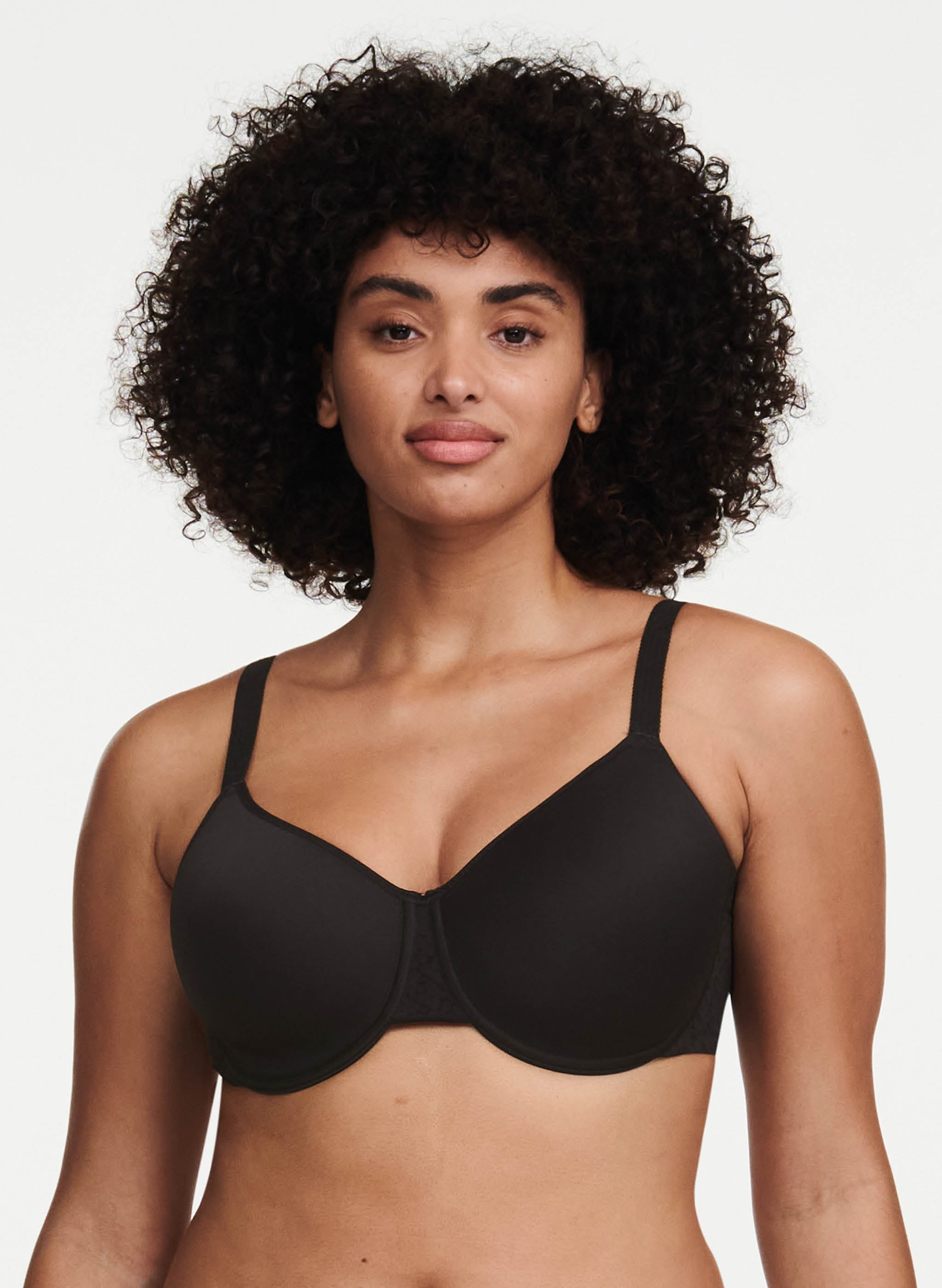 T-shirt BH med spacer materiale  - Black