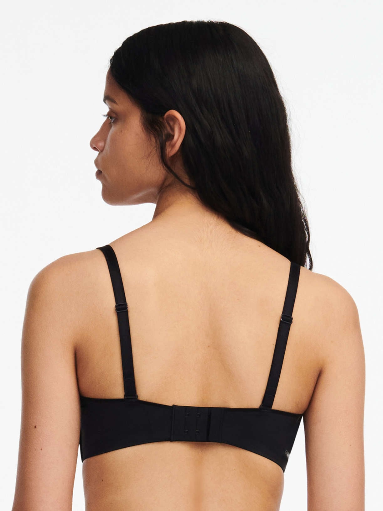 Stropløs t-shirt BH - Black