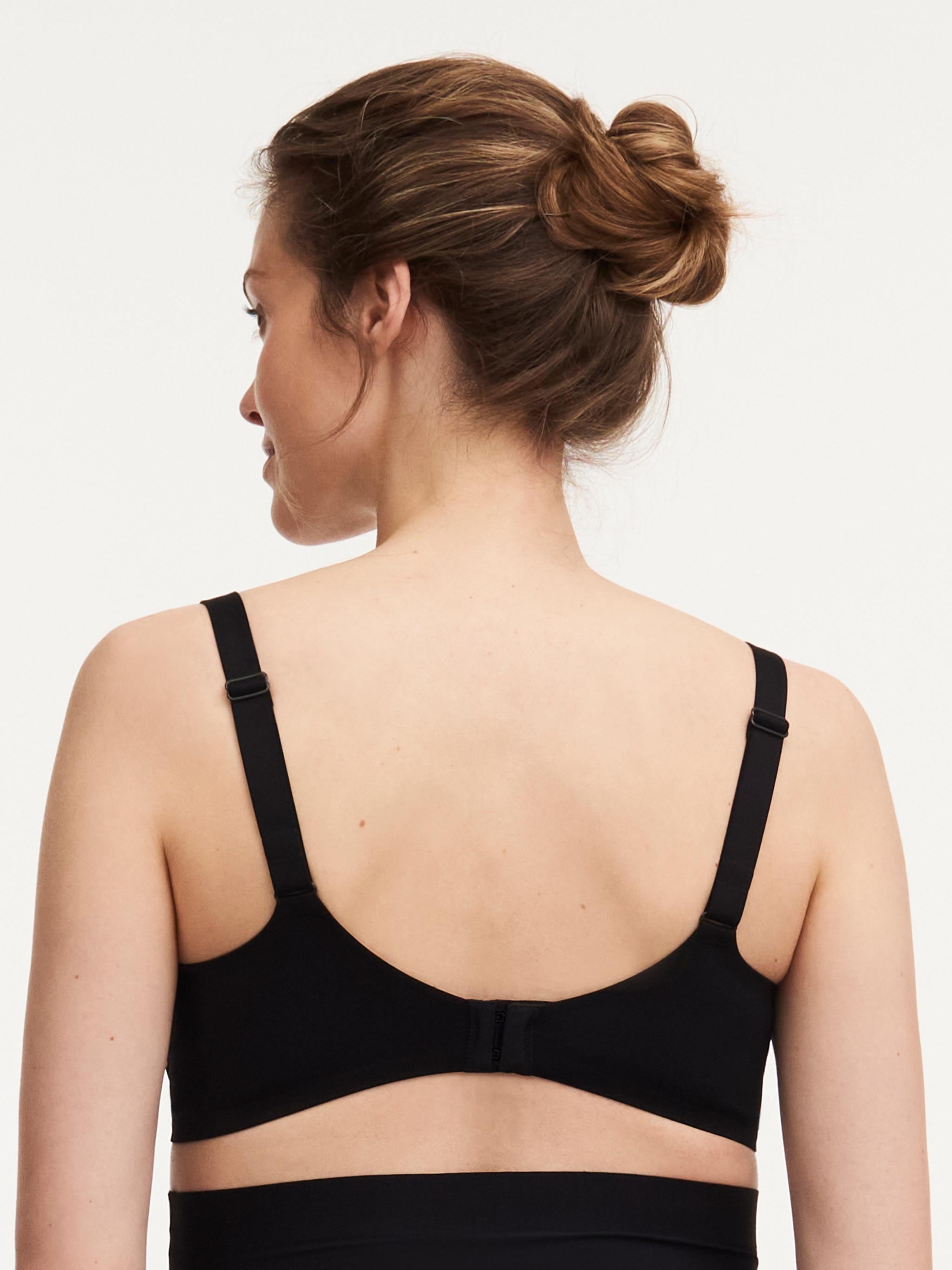 Bøjlefri amme BH - Black