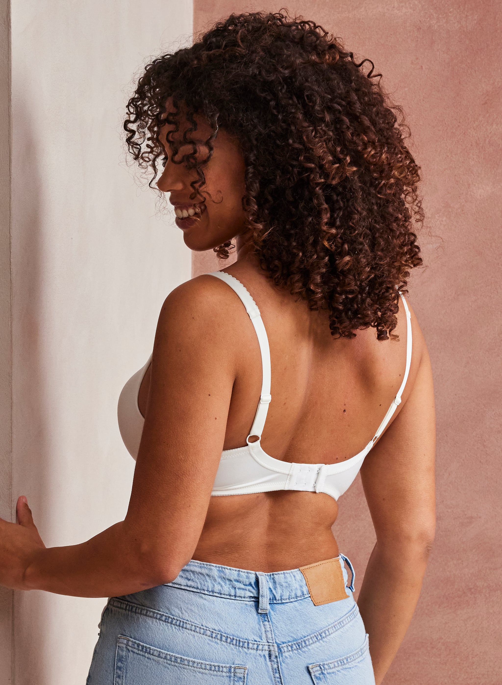 Forformet Lindsey BH - Ivory