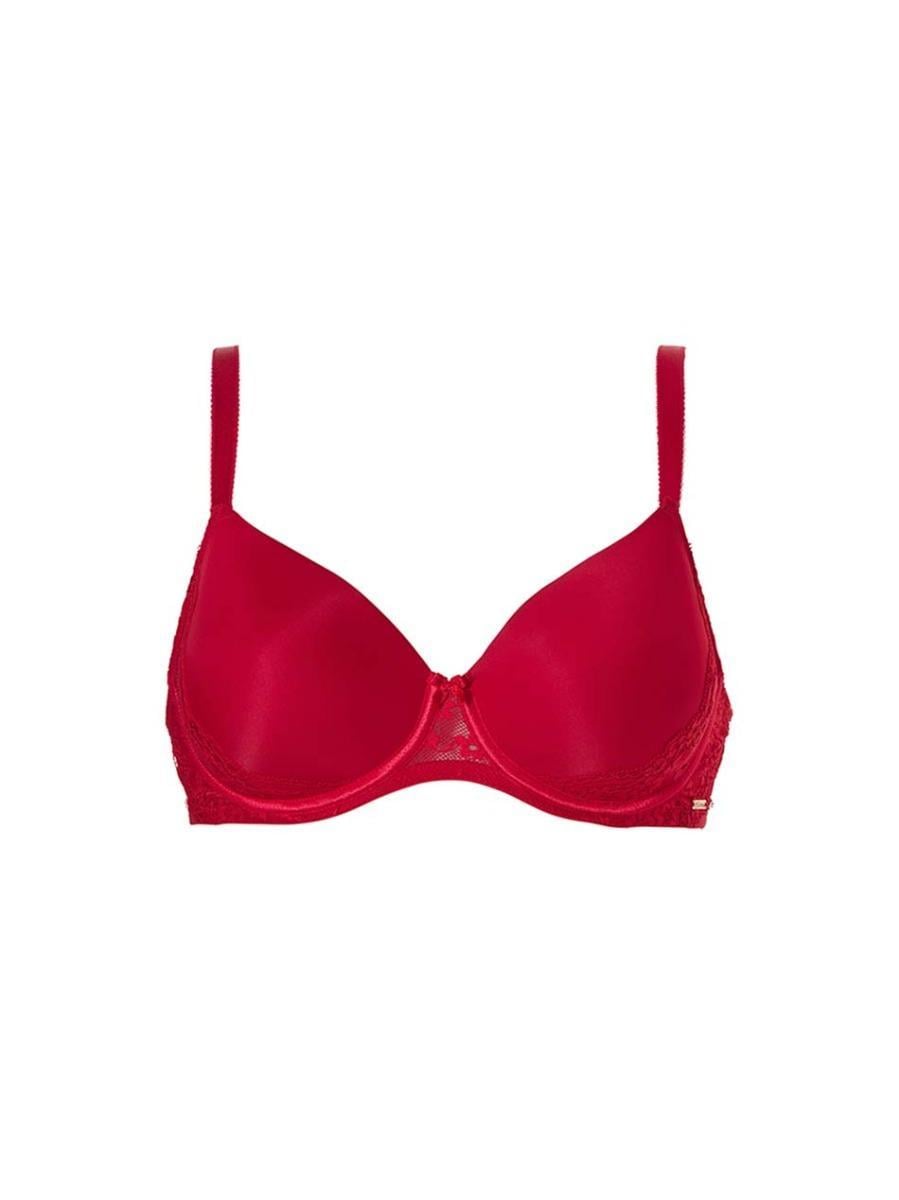 Forformet T-shirt-bh - Passion Red