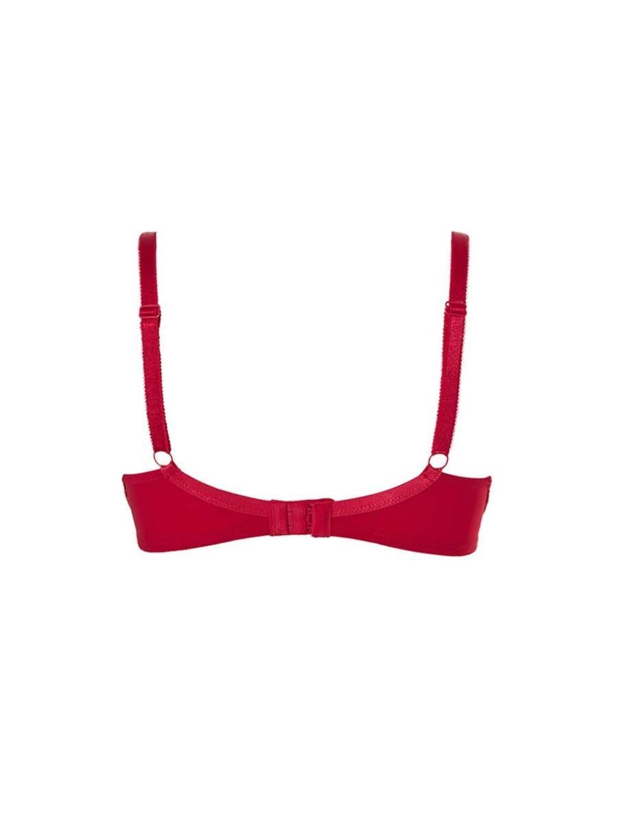 Forformet T-shirt-bh - Passion Red