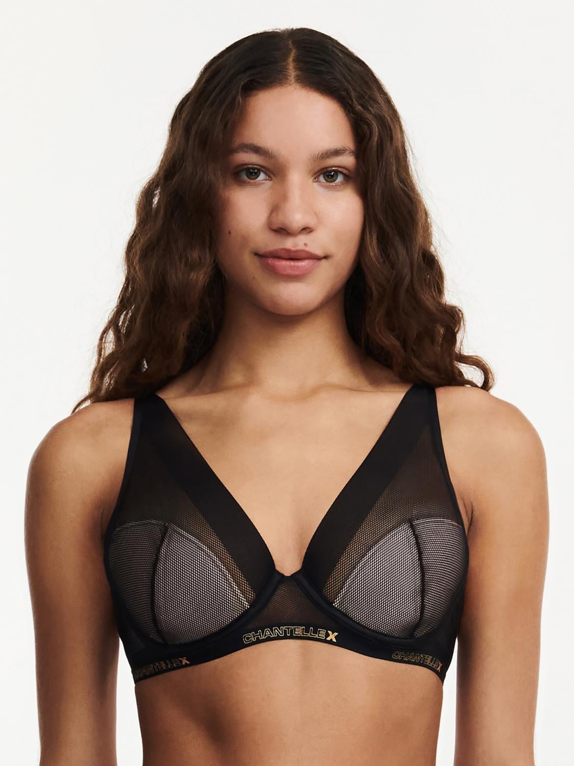 Plunge BH med foring - Black