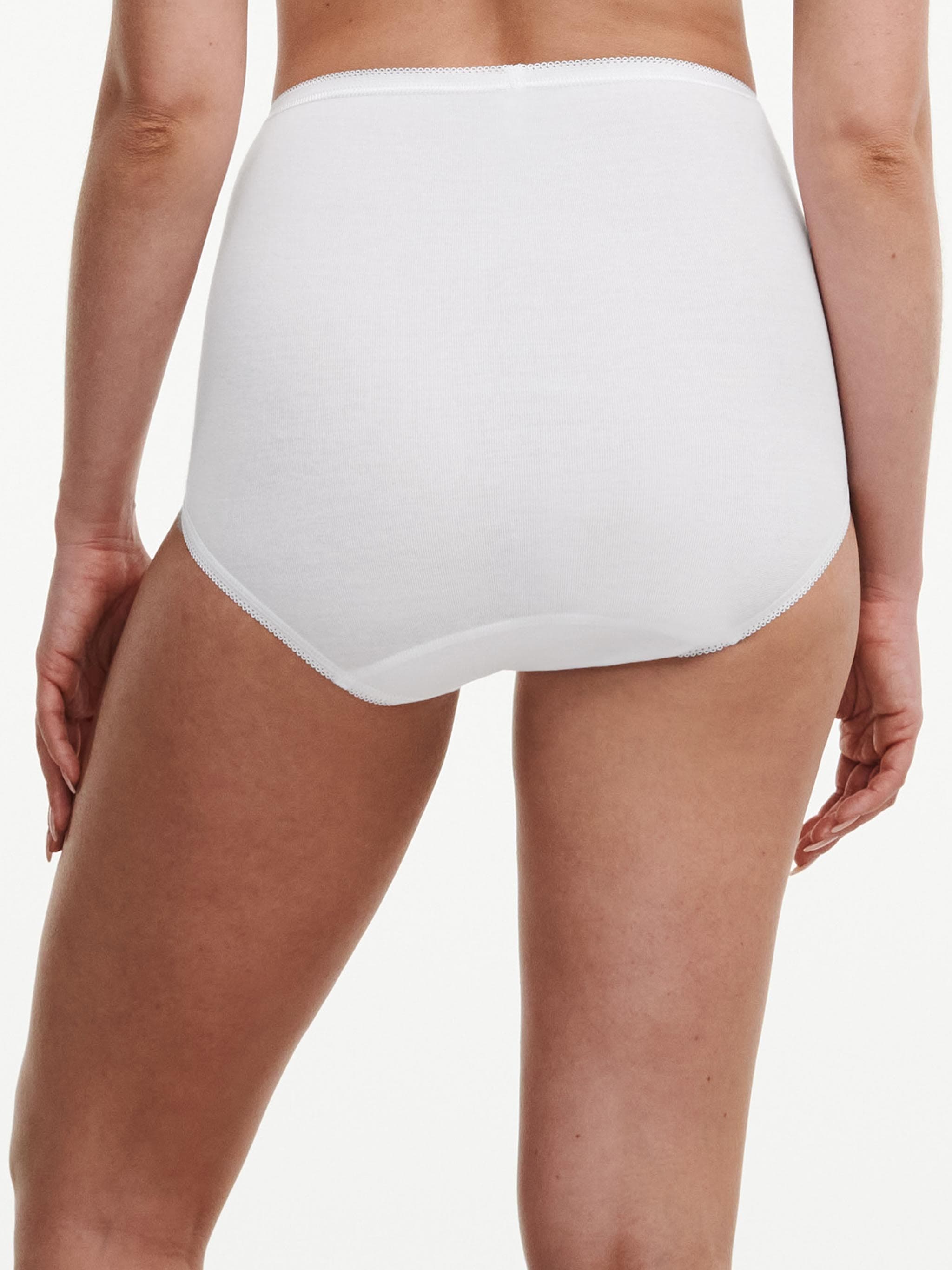 Maxi trusse - 100% bomuld - White