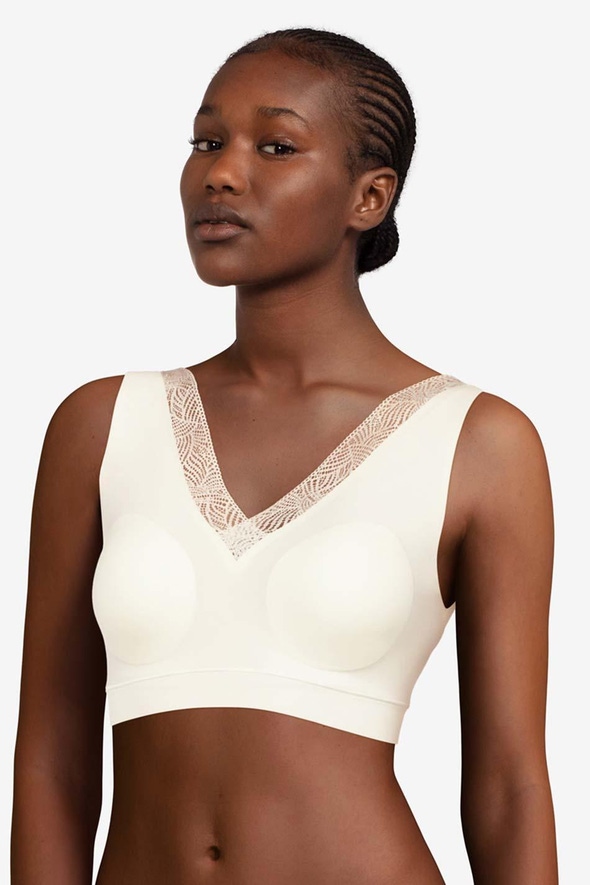 Chantelle | Softstretch - Foret bøjlefri-BH med blondekant