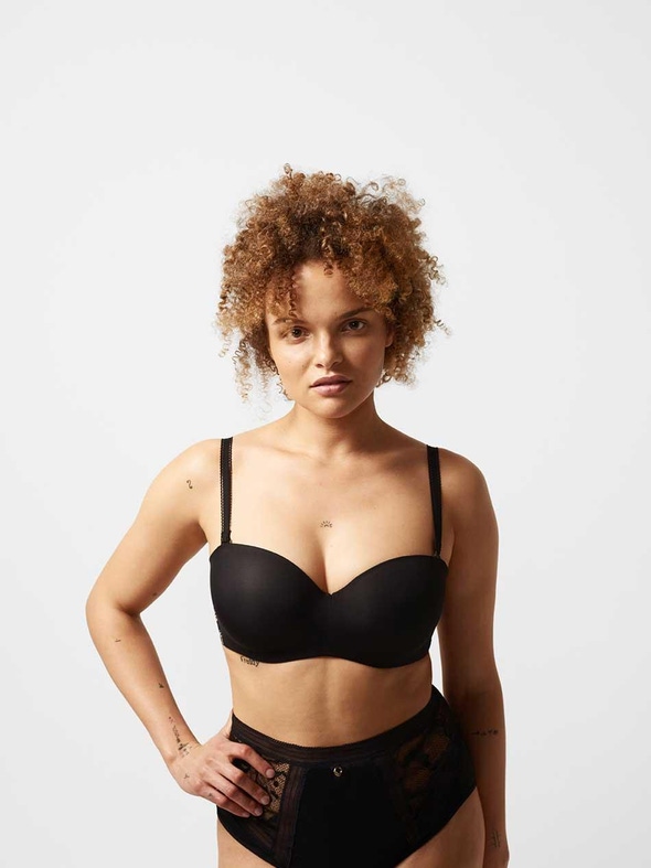 Chantelle | TRUE LACE - Stropløs t-shirt BH