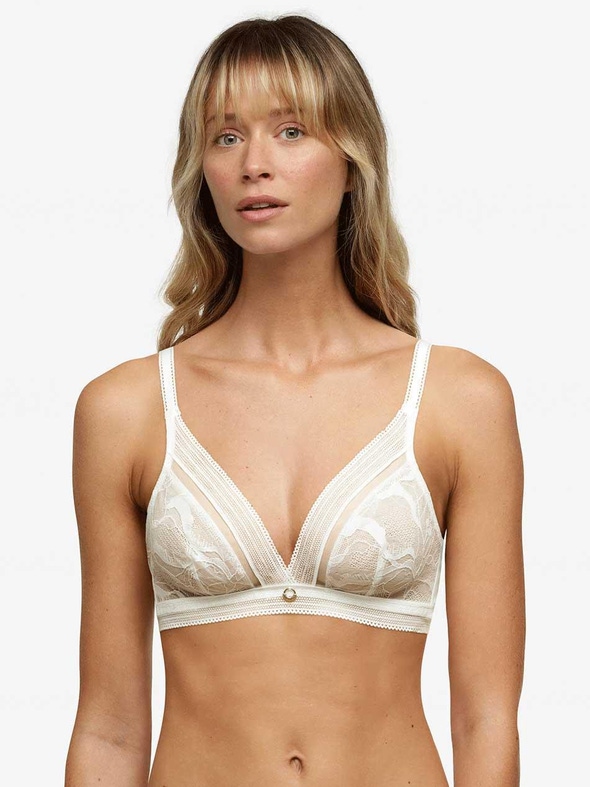 Chantelle | TRUE LACE - Bøjlefri trekants BH