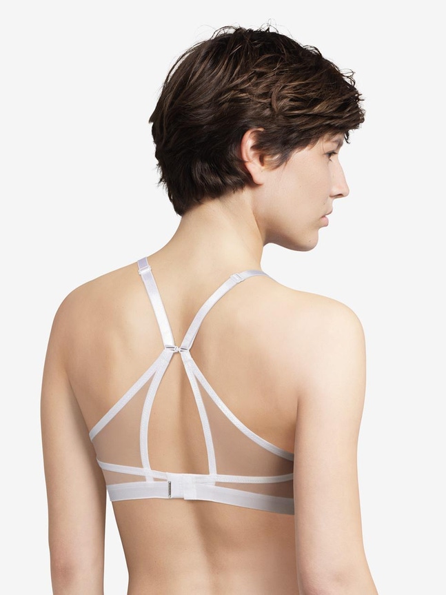 T-shirt BH med dyb plunge Shadows Chantelle