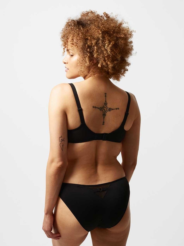 Half cup BH med memory foam FLEURS Chantelle