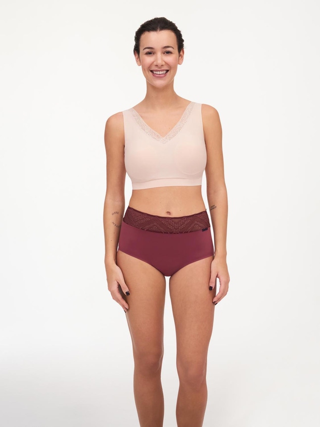 Menstruationstrusse high pants Period Panty Lace Chantelle